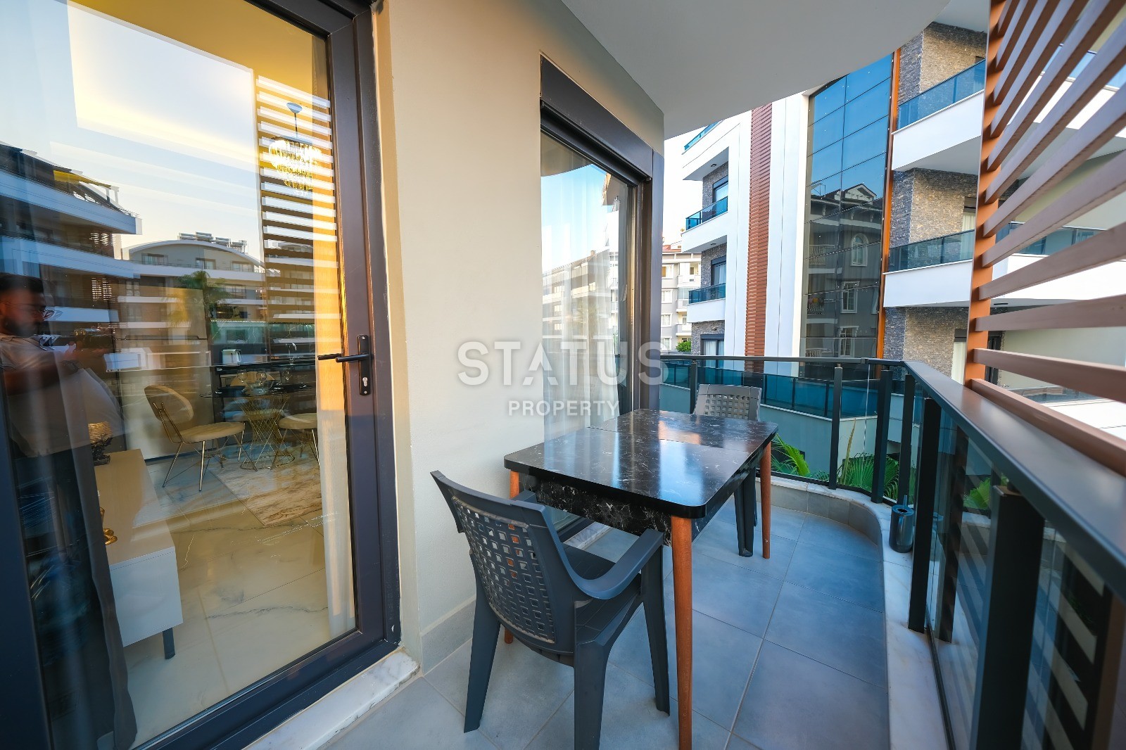 Двухкомнатная квартира в районе Оба 40 м2 фото 12