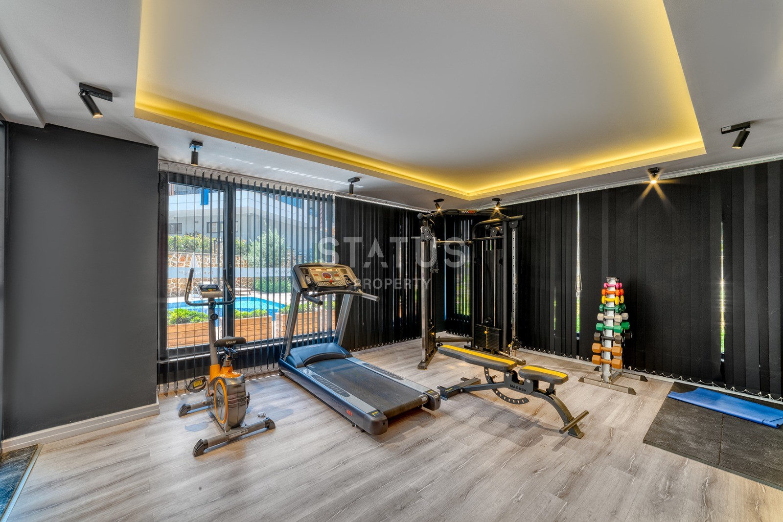 Двухкомнатная квартира в районе Оба 40 м2 фото 18