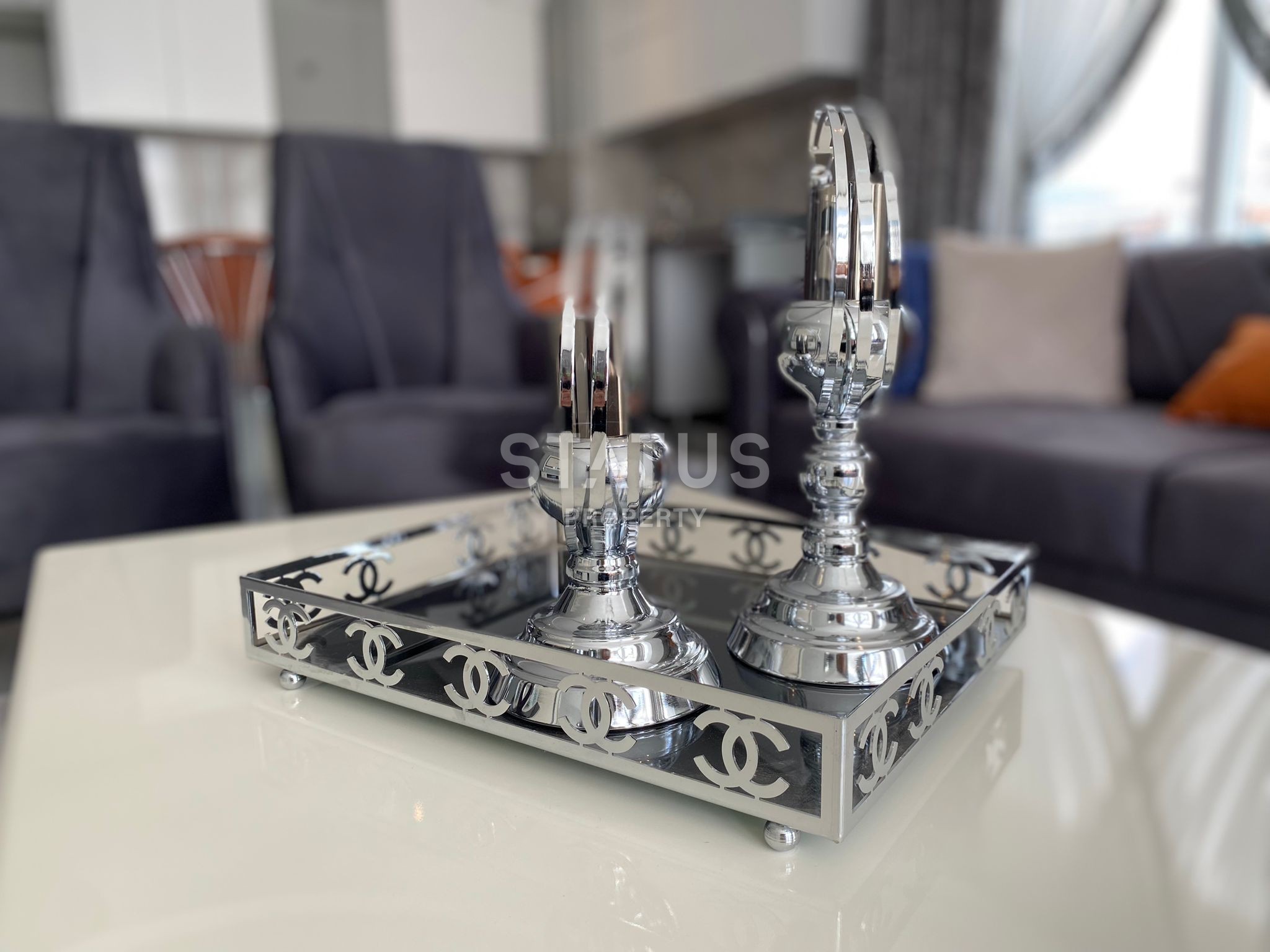 Penthouse 3+1 with furniture in an excellent complex. фото 13