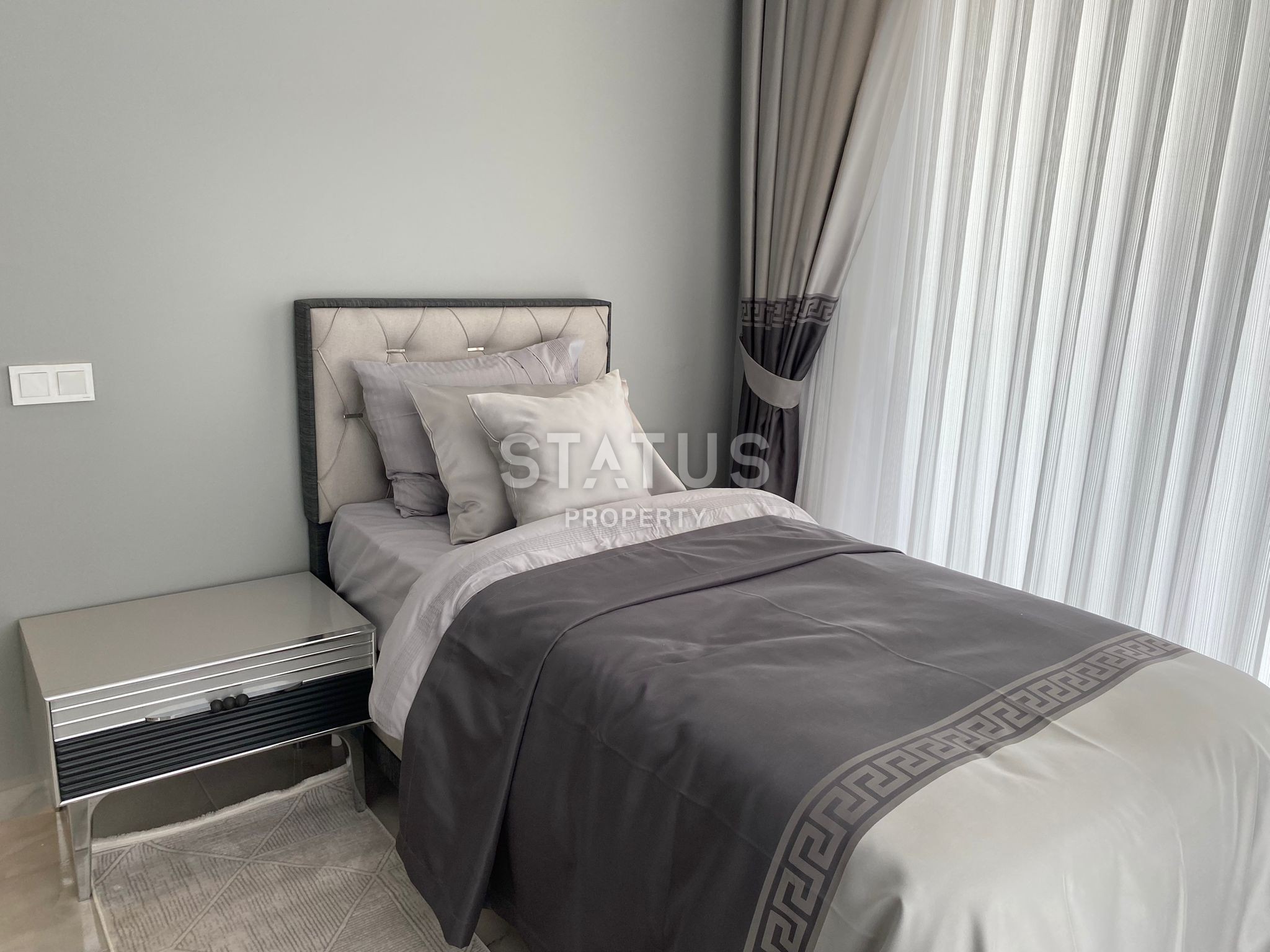 Penthouse 3+1 with furniture in an excellent complex. фото 16