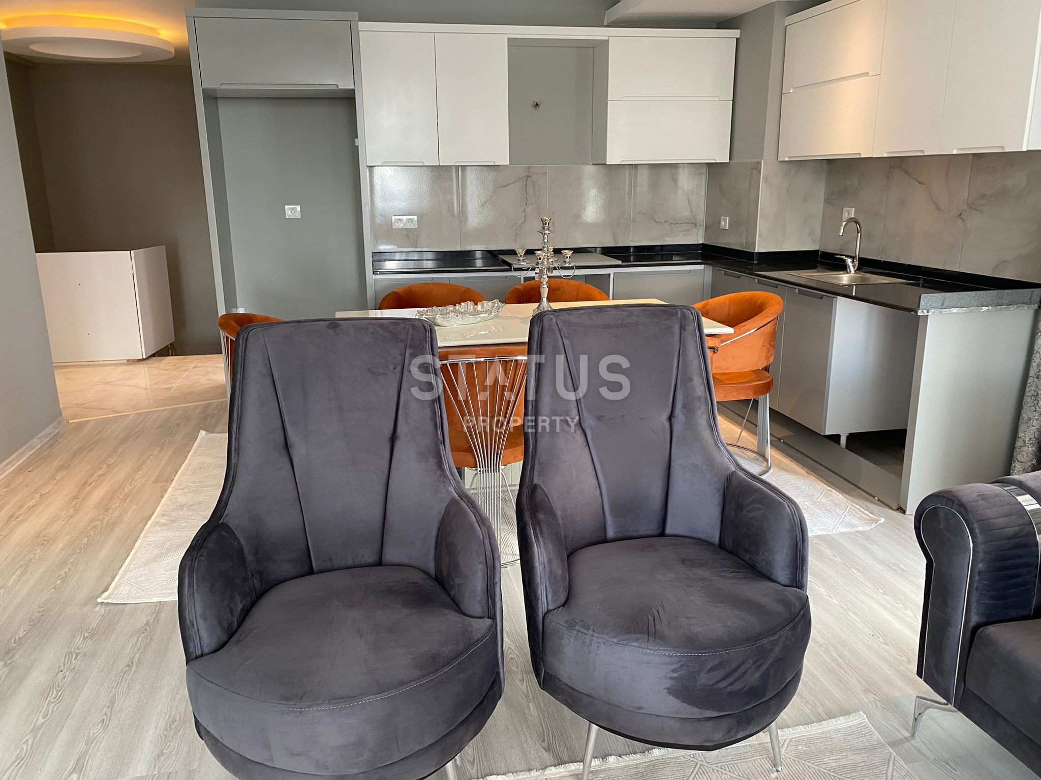 Penthouse 3+1 with furniture in an excellent complex. фото 30