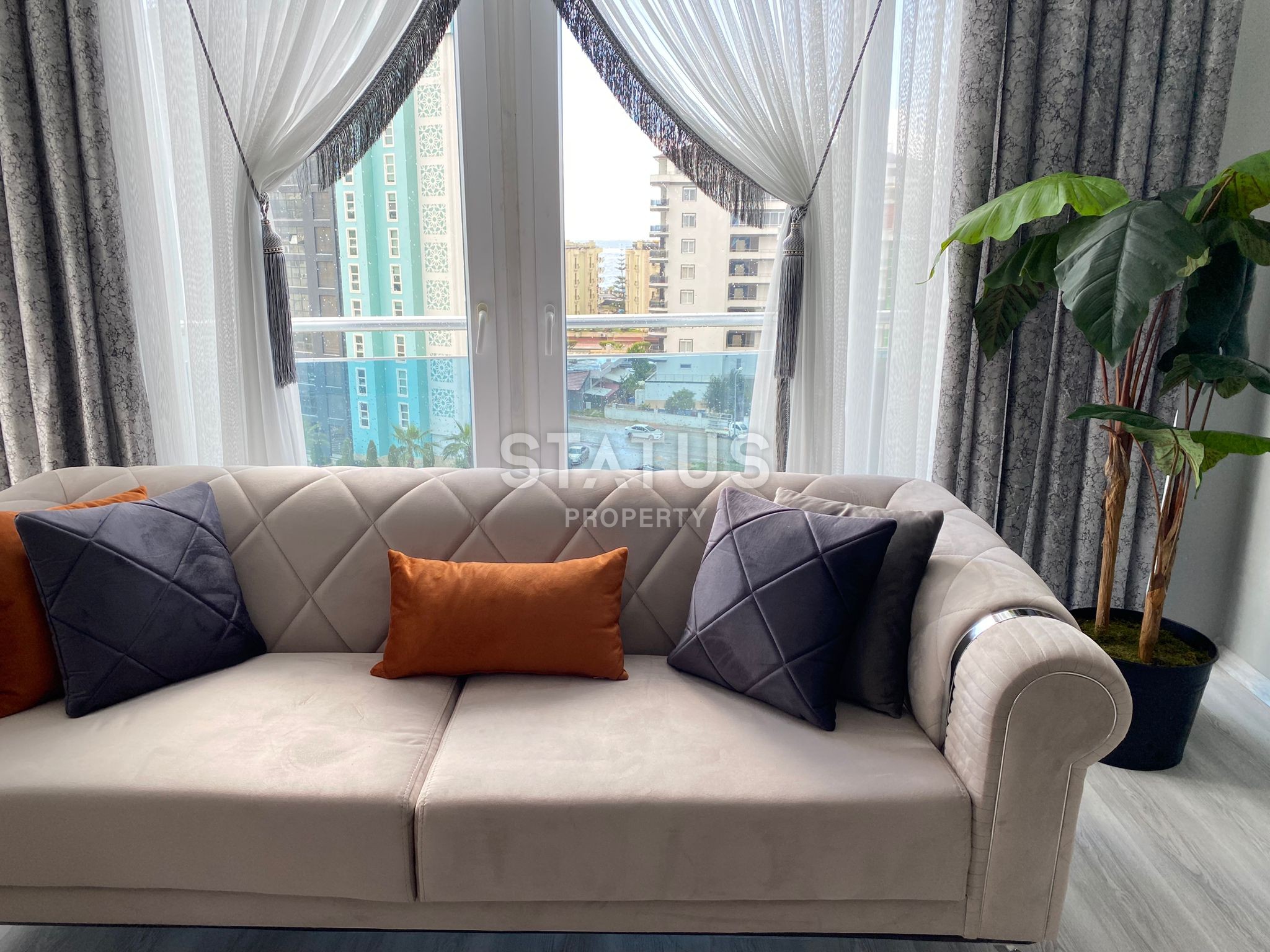 Penthouse 3+1 with furniture in an excellent complex. фото 41