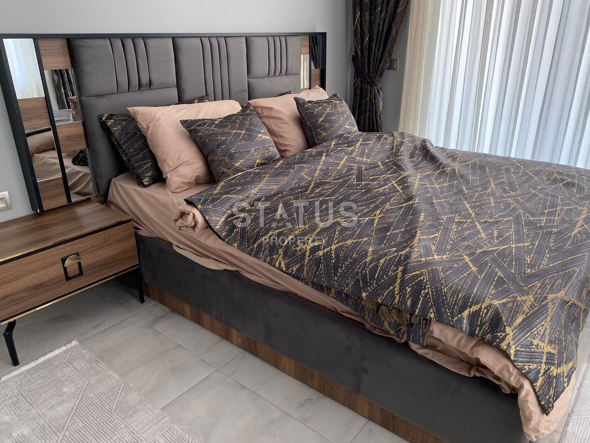 Penthouse 3+1 with furniture in an excellent complex. фото 52