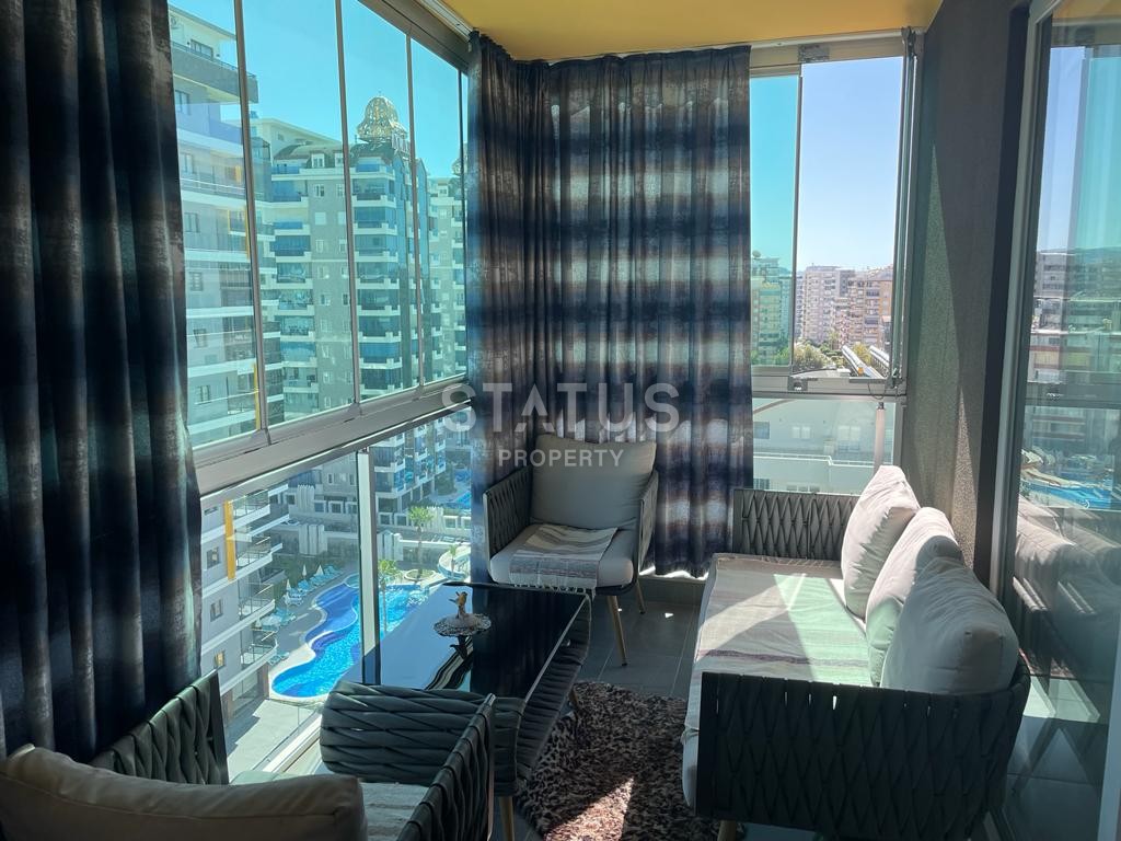 Видовая квартира1+1 в районе Махмутлар в комплексе люкс класса, 65м2 фото 4