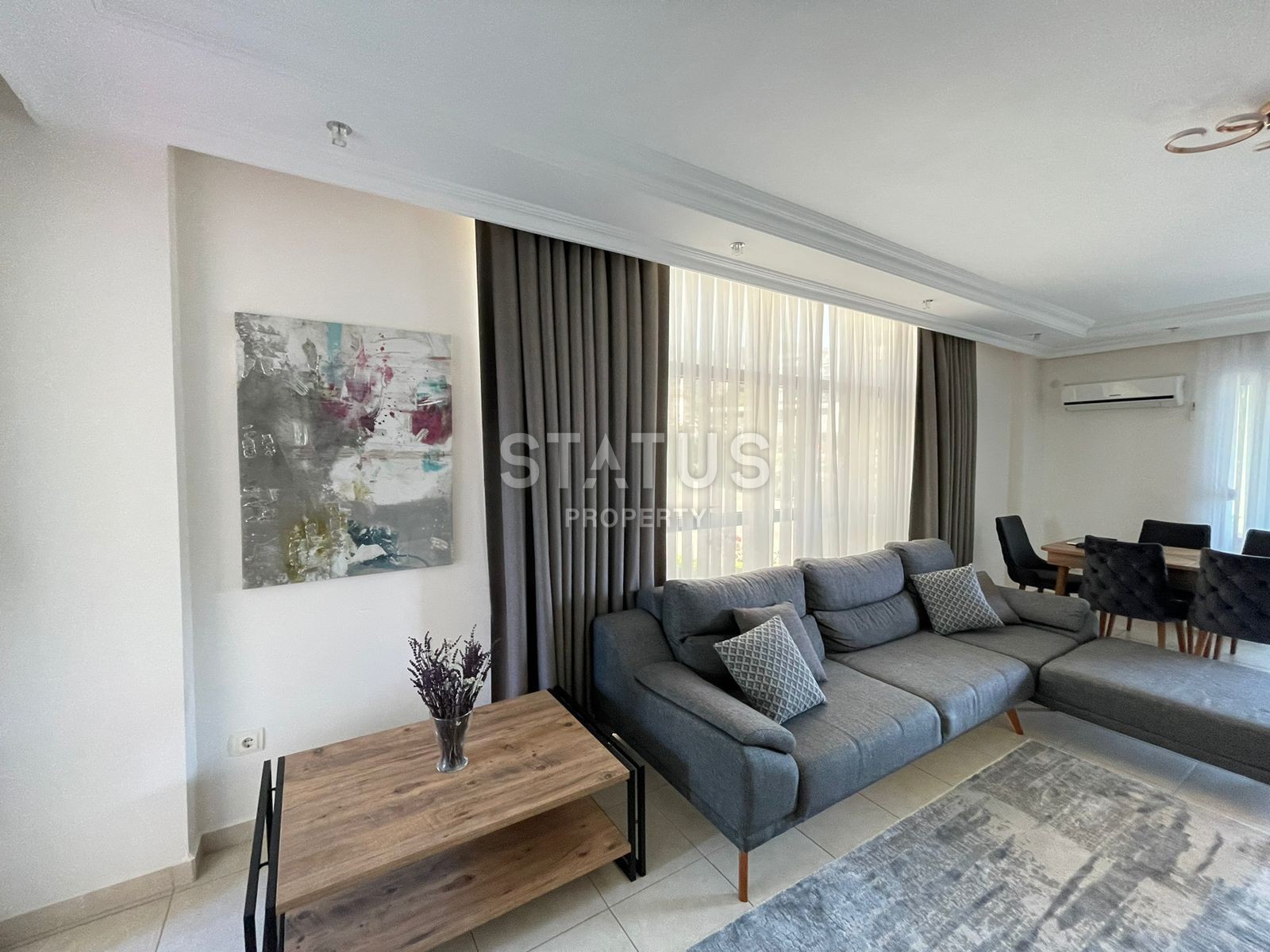 Квартира 2+1 с мебелью в ОБА, 120м2 фото 9