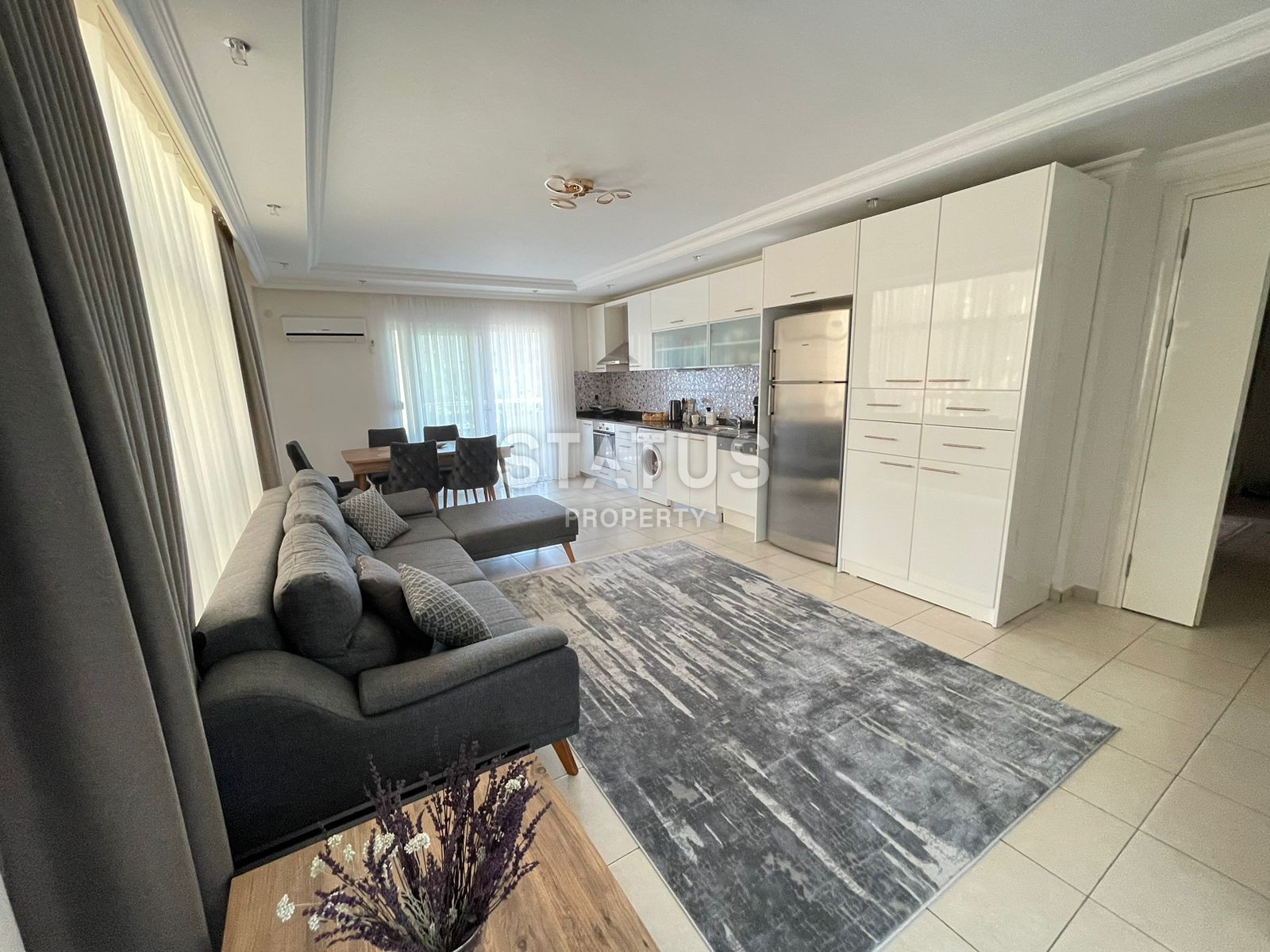 Квартира 2+1 с мебелью в ОБА, 120м2 фото 13