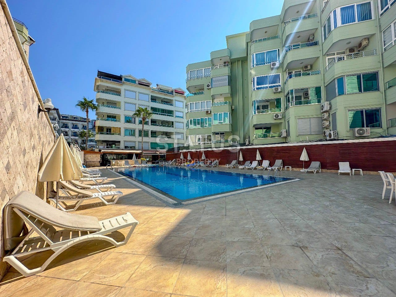 Двухкомнатная квартира в первой береговой линии в районе Оба.100м2БА фото 16