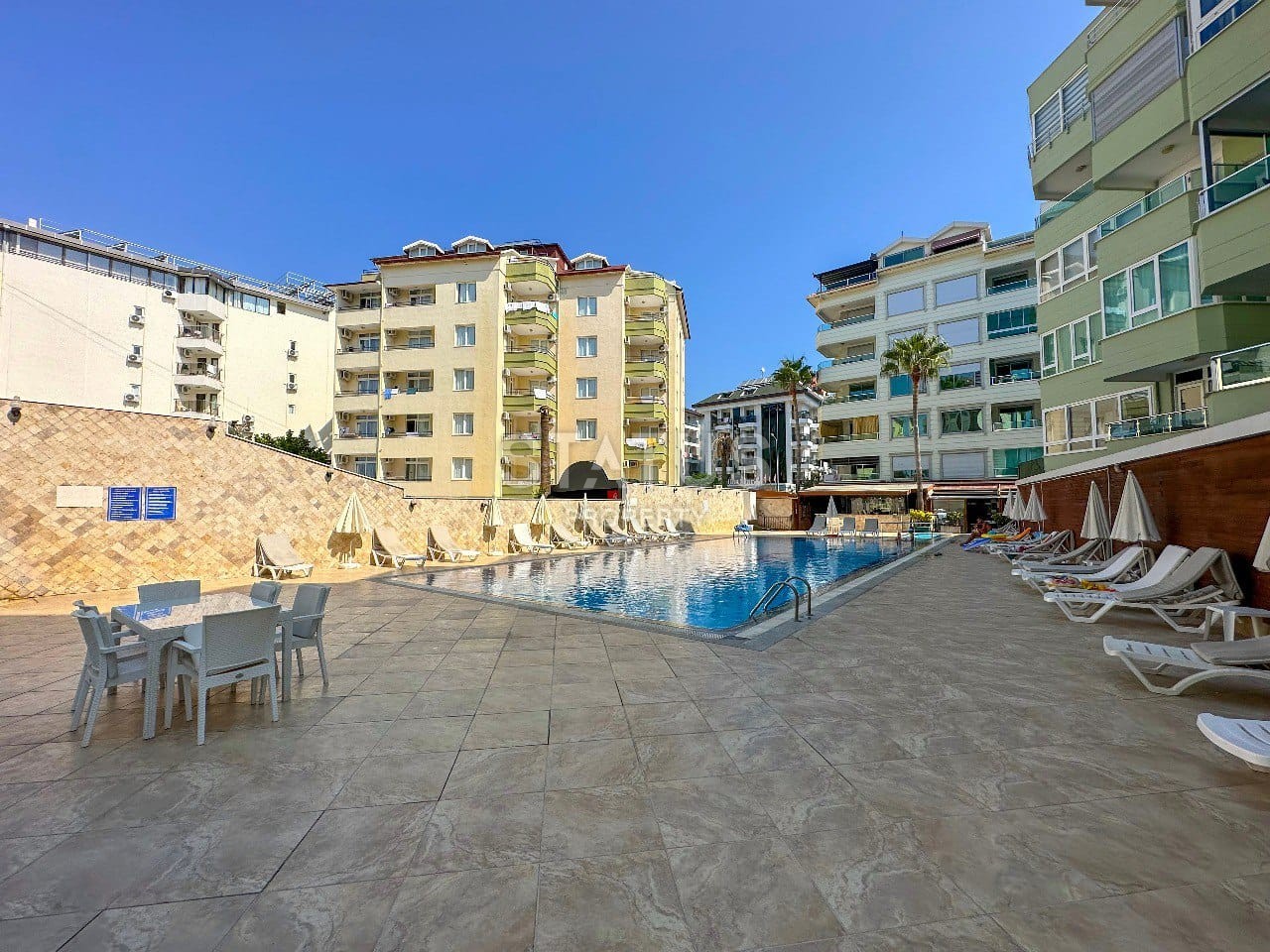 Двухкомнатная квартира в первой береговой линии в районе Оба.100м2БА фото 17