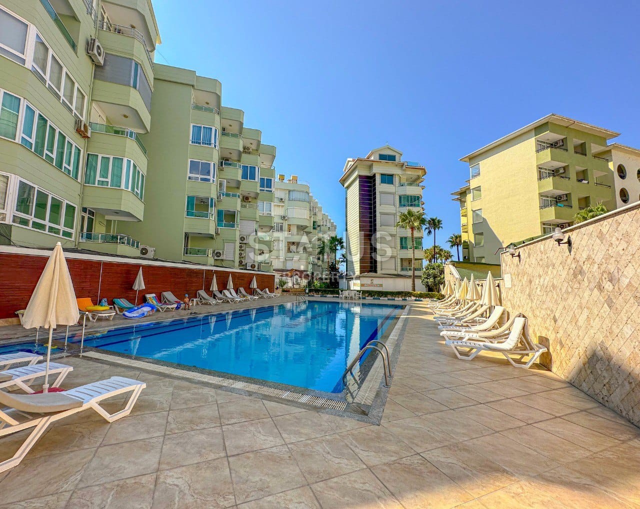 Двухкомнатная квартира в первой береговой линии в районе Оба.100м2БА фото 19