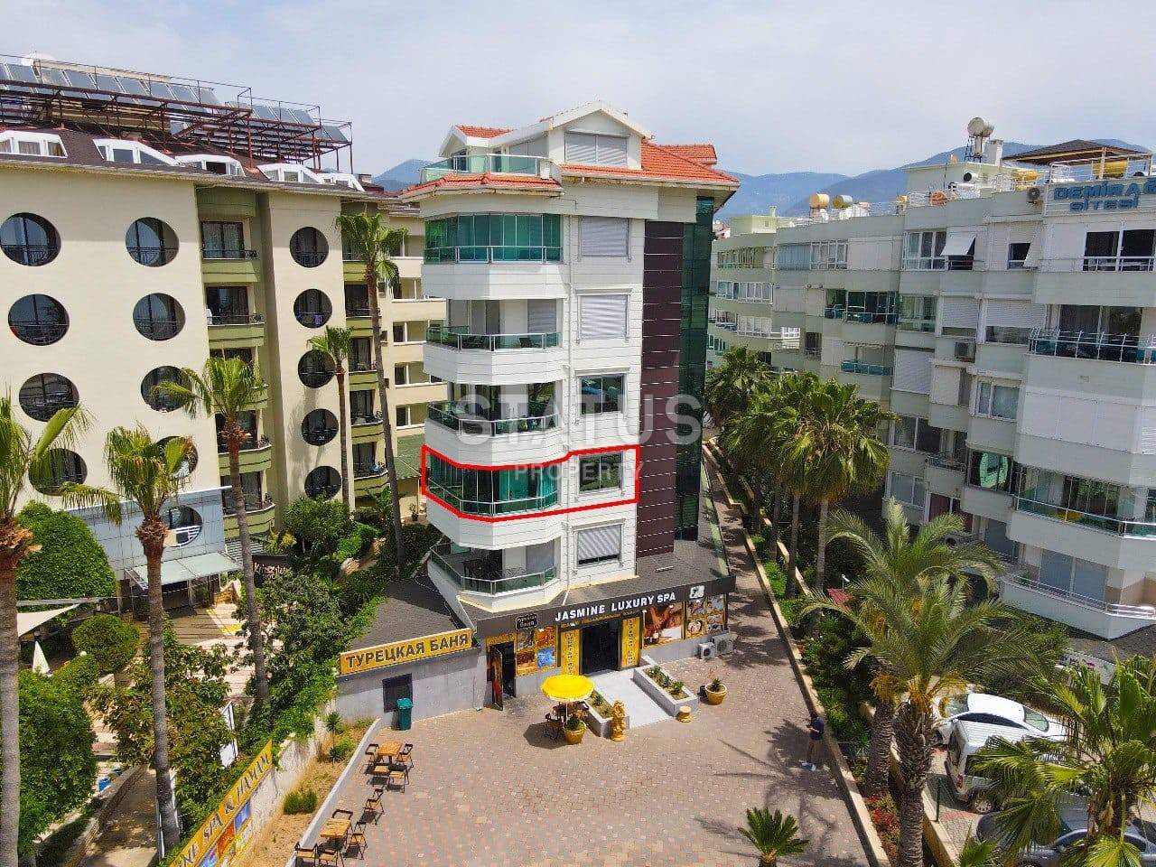 Двухкомнатная квартира в первой береговой линии в районе Оба.100м2БА фото 20