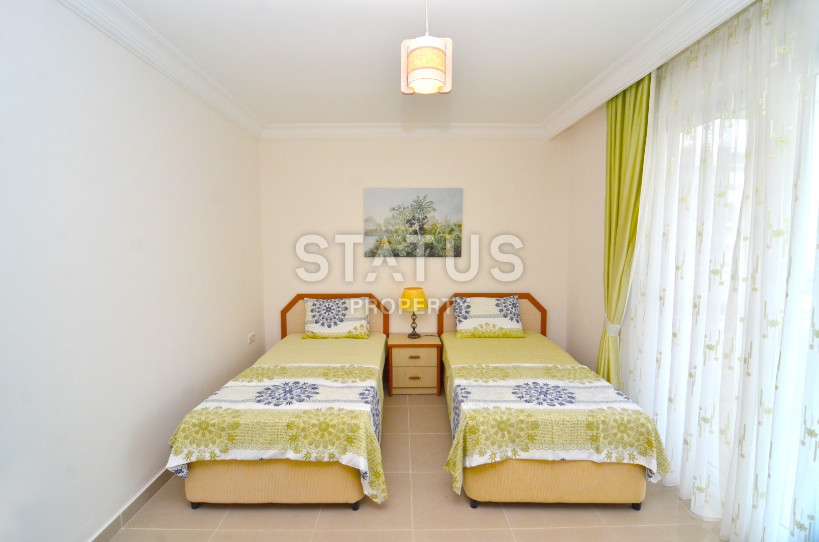 Огромная квартира в Махмутларе планировки 1+1 с мебелью 82 кв.м. фото 5