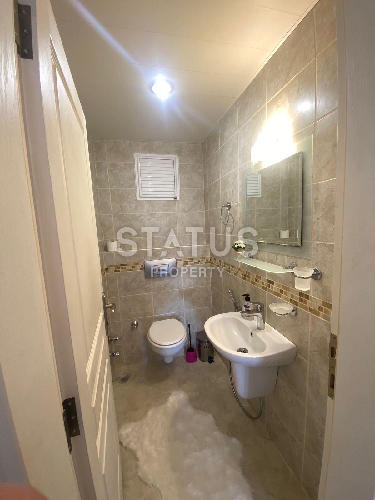 Квартира 2+1 в зеленом комплексе с видом на море  в районе Оба, 130м2 фото 6