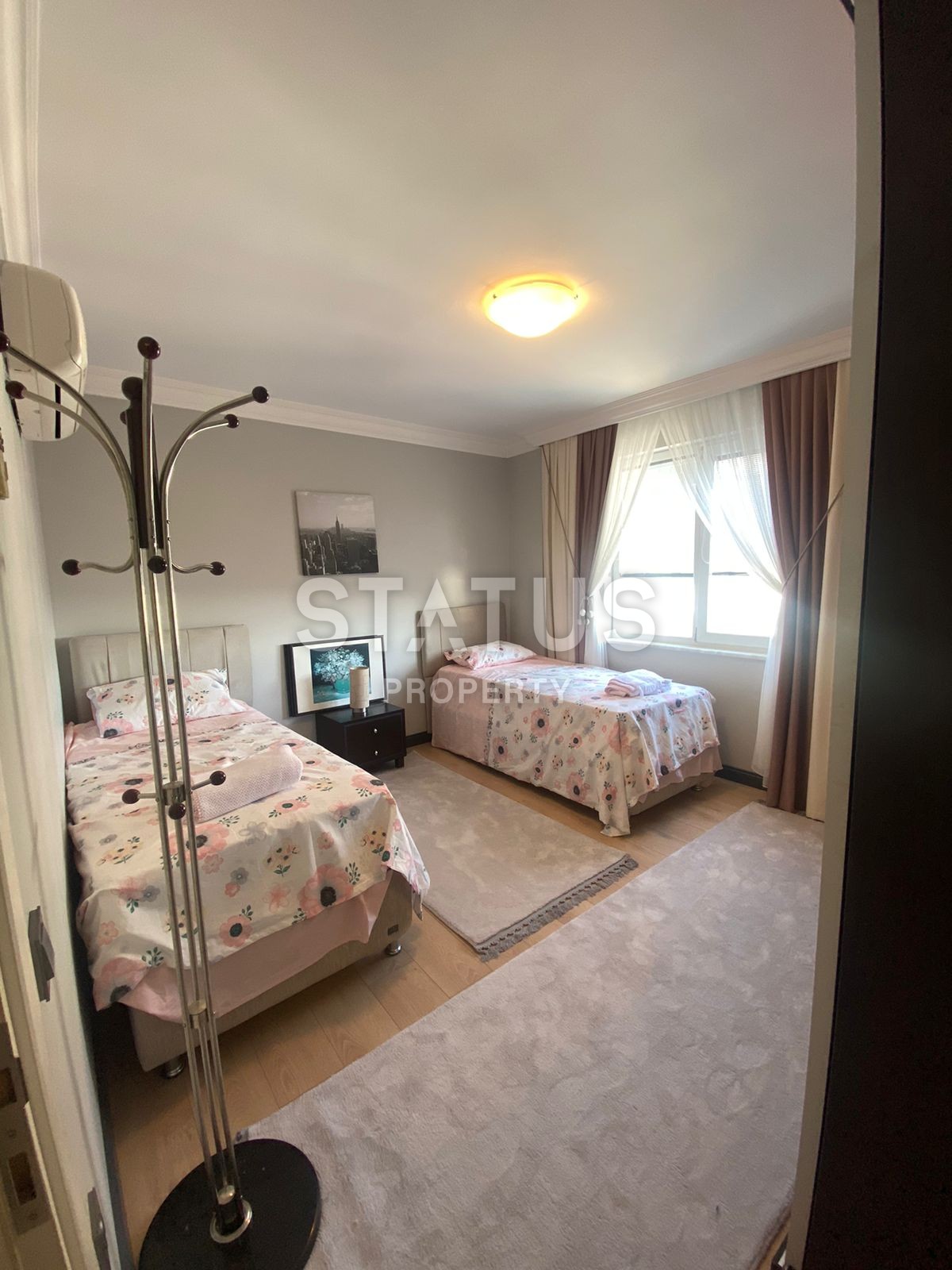 Квартира 2+1 в зеленом комплексе с видом на море  в районе Оба, 130м2 фото 8