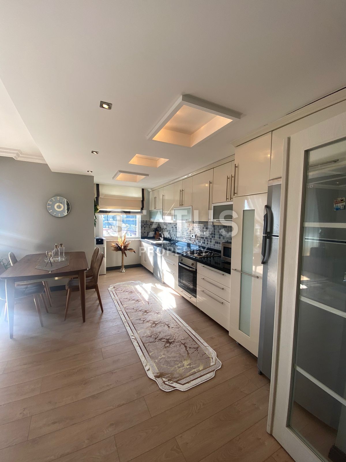 Квартира 2+1 в зеленом комплексе с видом на море  в районе Оба, 130м2 фото 10