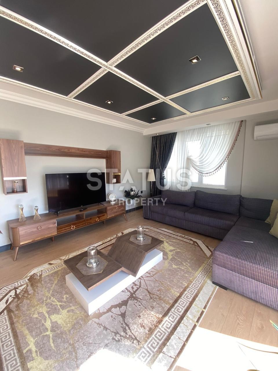 Квартира 2+1 в зеленом комплексе с видом на море  в районе Оба, 130м2 фото 12