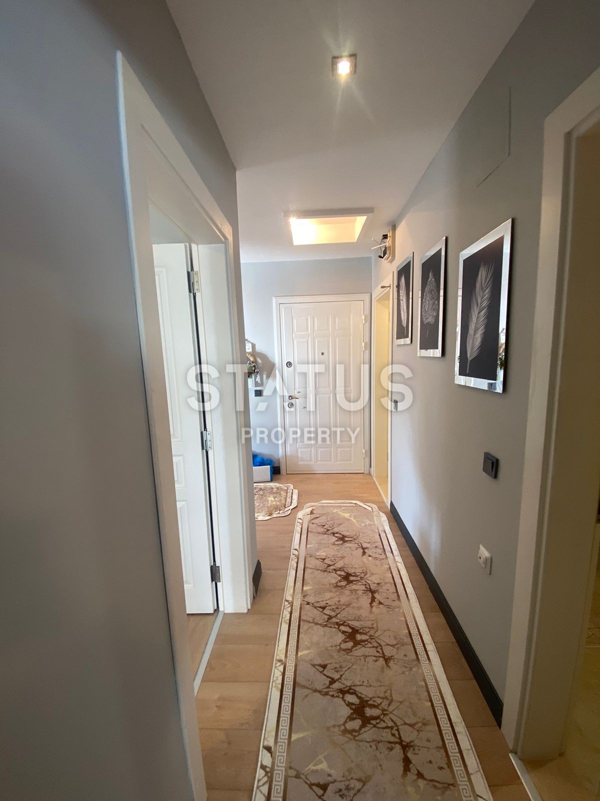 Квартира 2+1 в зеленом комплексе с видом на море  в районе Оба, 130м2 фото 16