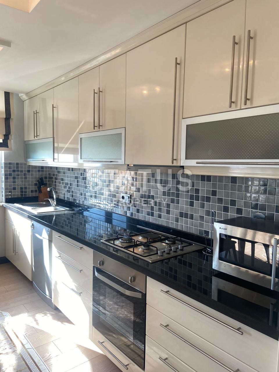 Квартира 2+1 в зеленом комплексе с видом на море  в районе Оба, 130м2 фото 23