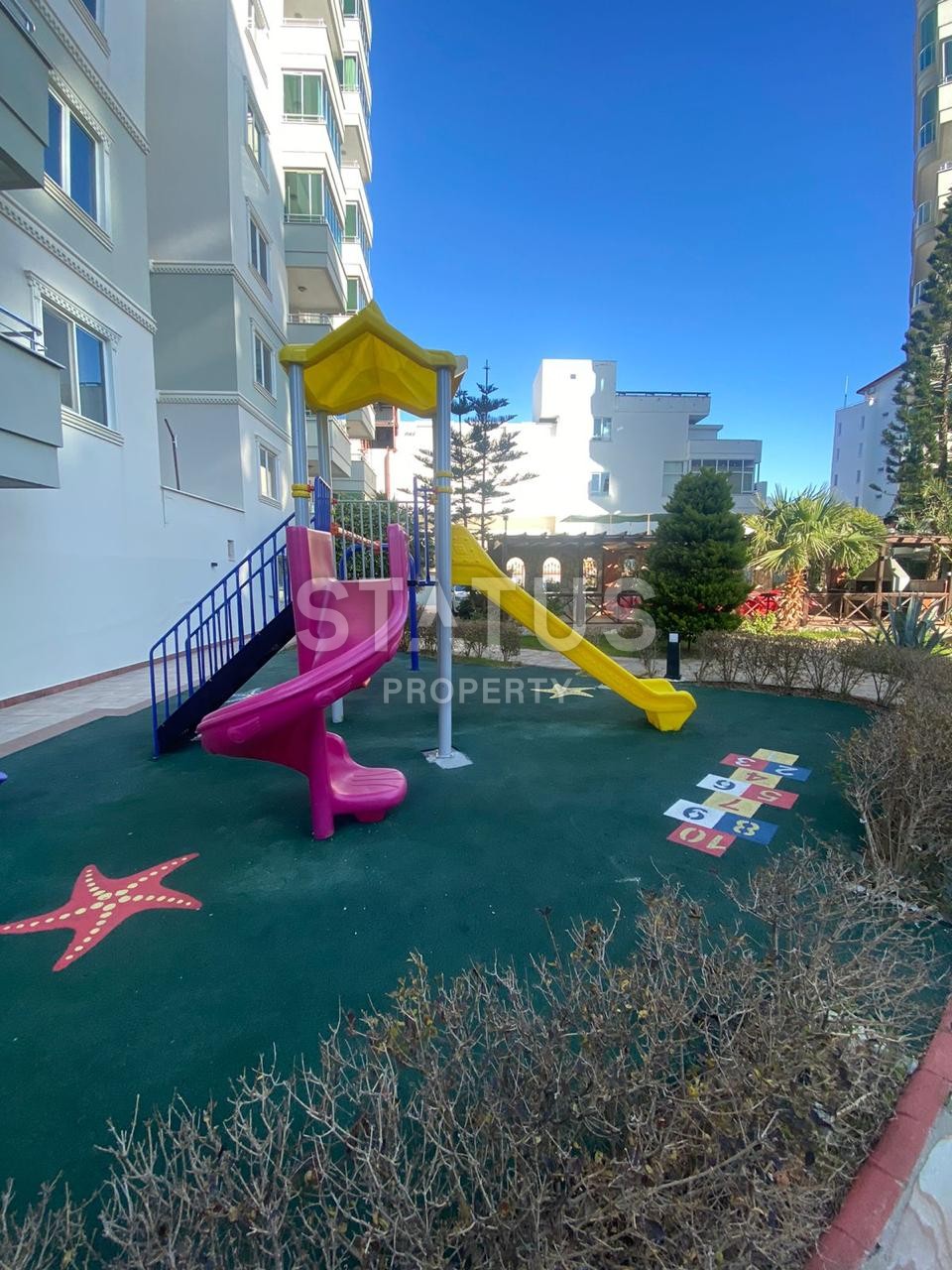 Квартира 2+1 в зеленом комплексе с видом на море  в районе Оба, 130м2 фото 26