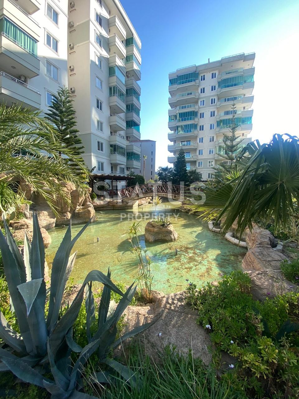 Квартира 2+1 в зеленом комплексе с видом на море  в районе Оба, 130м2 фото 27