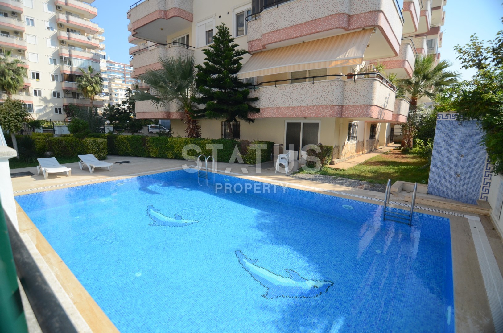 Огромная квартира в Махмутларе планировки 1+1 с мебелью 82 кв.м. фото 13