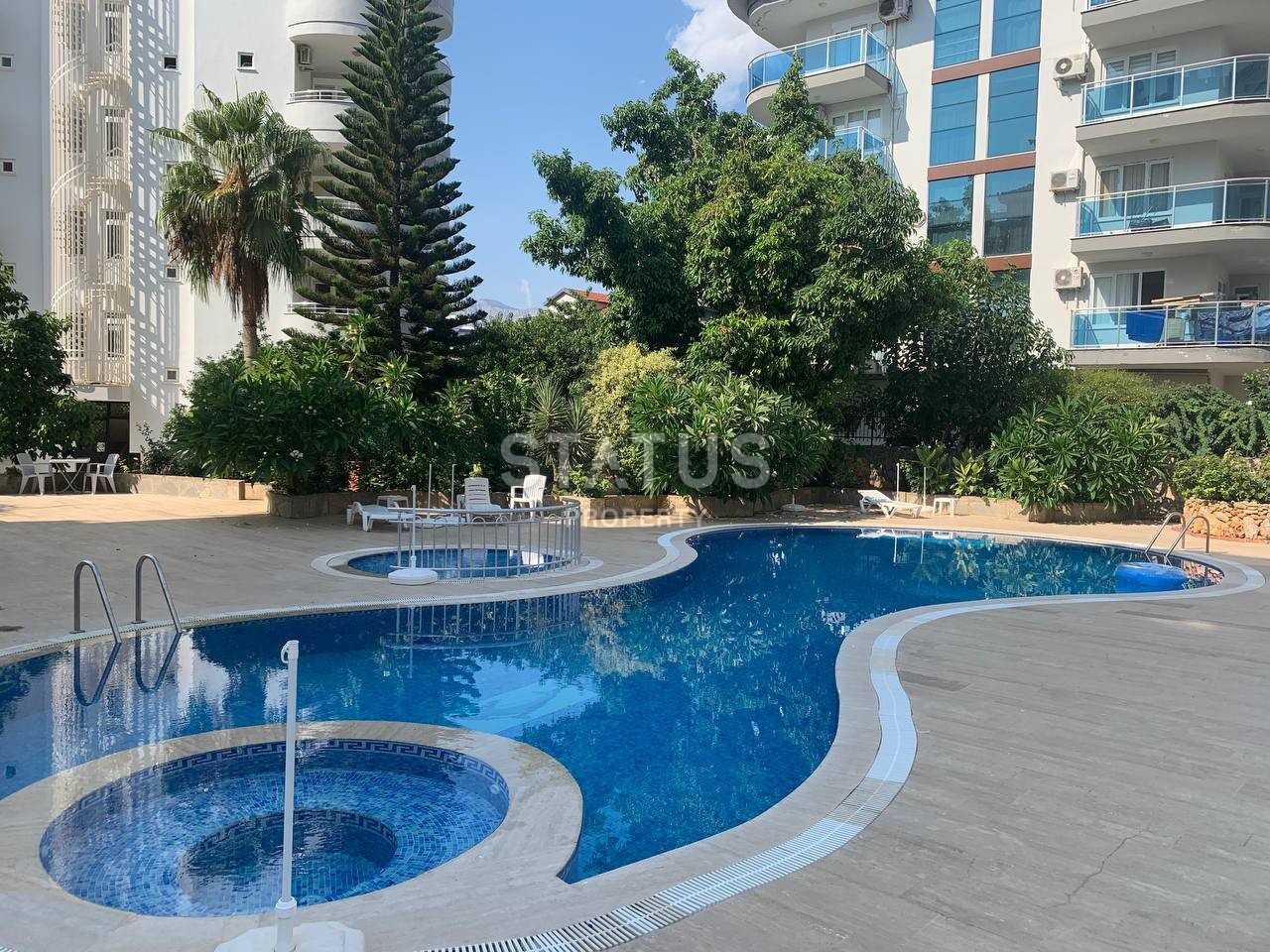 Просторная квартира 2+1 в комплексе в Тосмуре,  110м2 фото 46