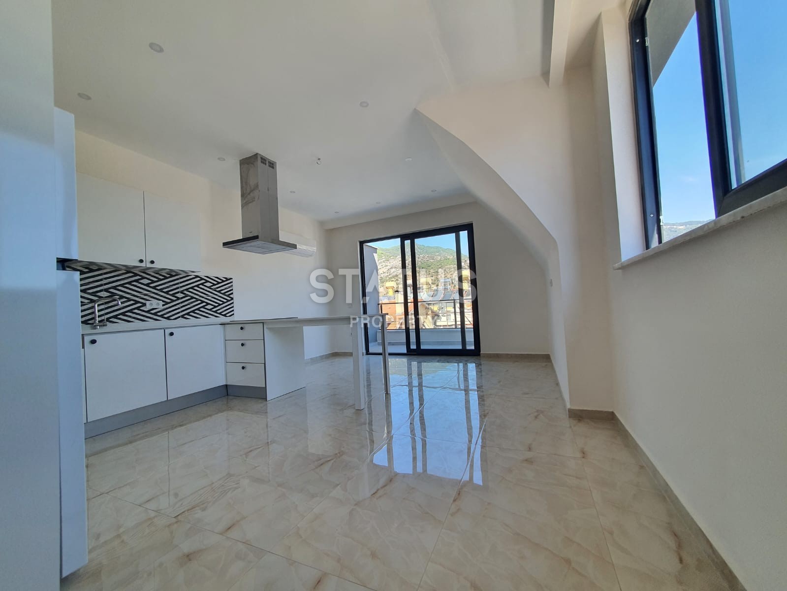 Дуплекс 2+1 250м от пляжа Клеопатра, 127 м2 фото 4