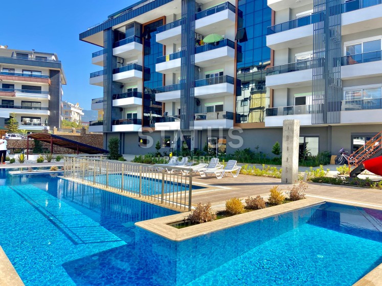 Двухкомнатная просторная квартира в районе Оба,48м2. фото 1