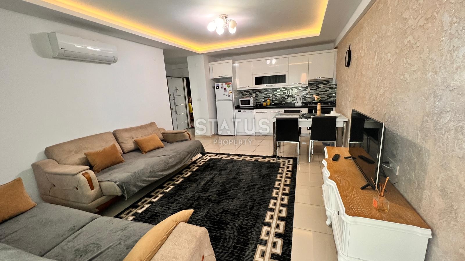 Уютная квартира 1+1 в Махмутларе, 65м2 фото 1
