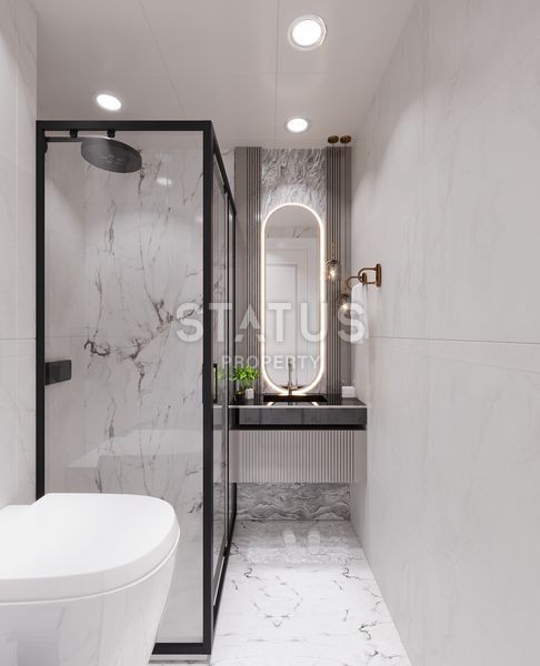 Новый комплекс на стадии строительства в городе Мерсин, 32м2-47м2 фото 5