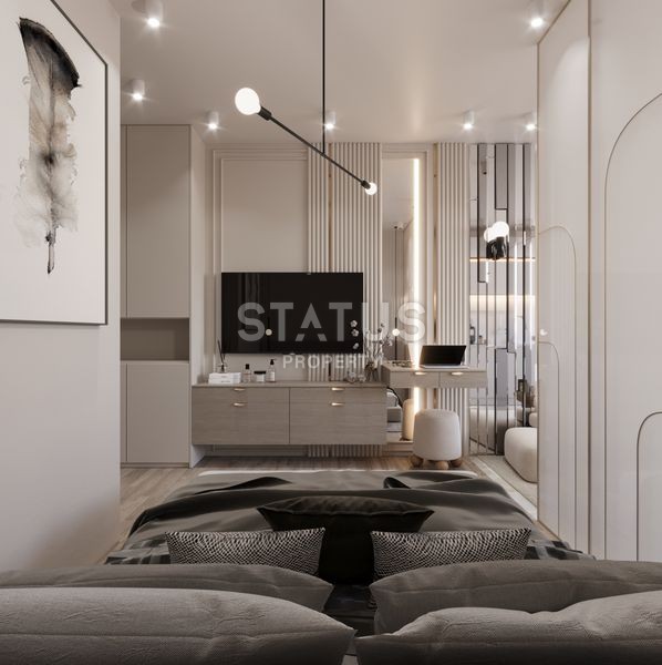 Новый комплекс на стадии строительства в городе Мерсин, 32м2-47м2 фото 15