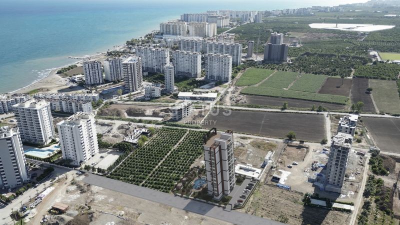 Новый комплекс на стадии строительства в городе Мерсин, 32м2-47м2 фото 25