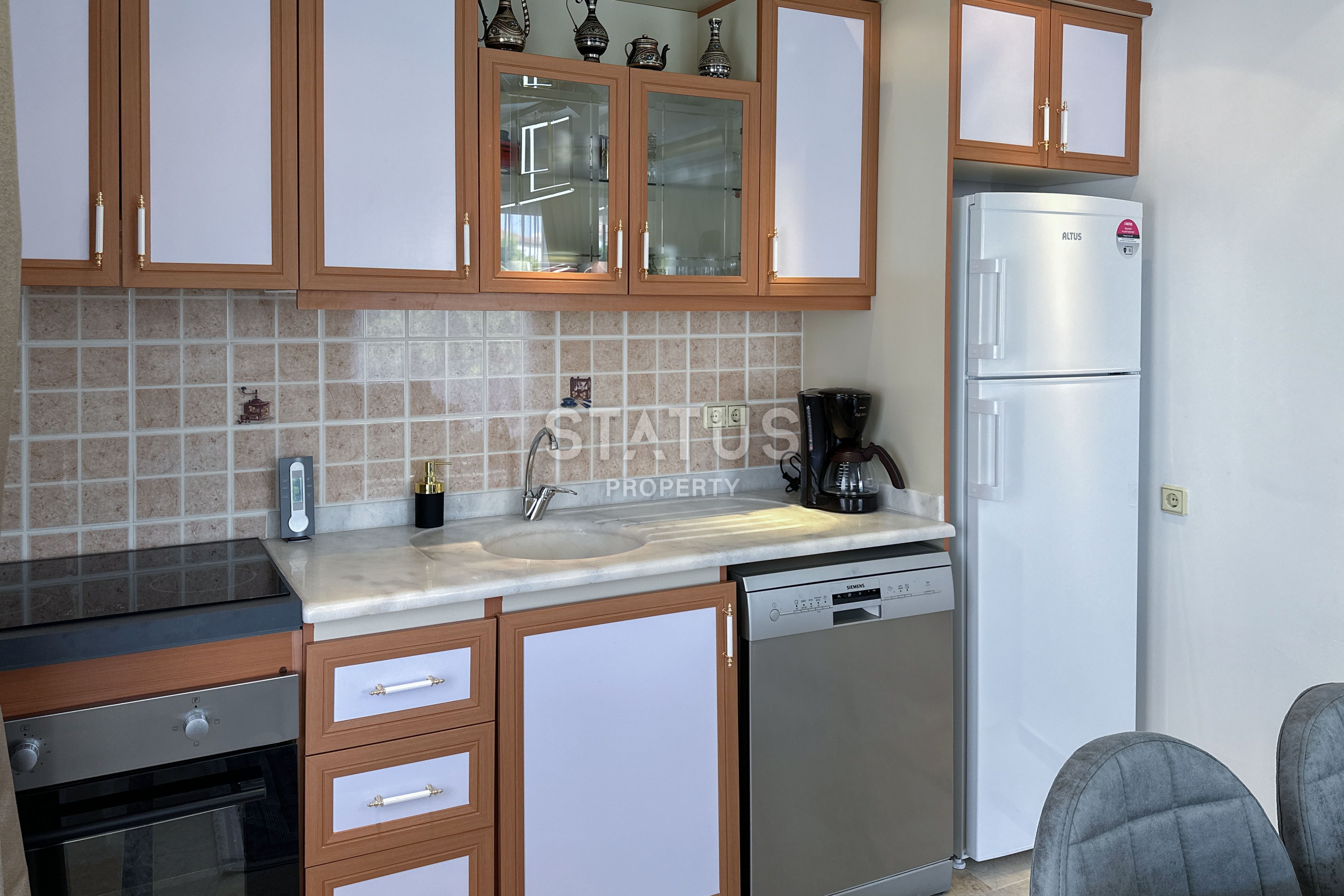 Квартира 1+1 со стильным ремонтом в центре Алании, 75м2 фото 4