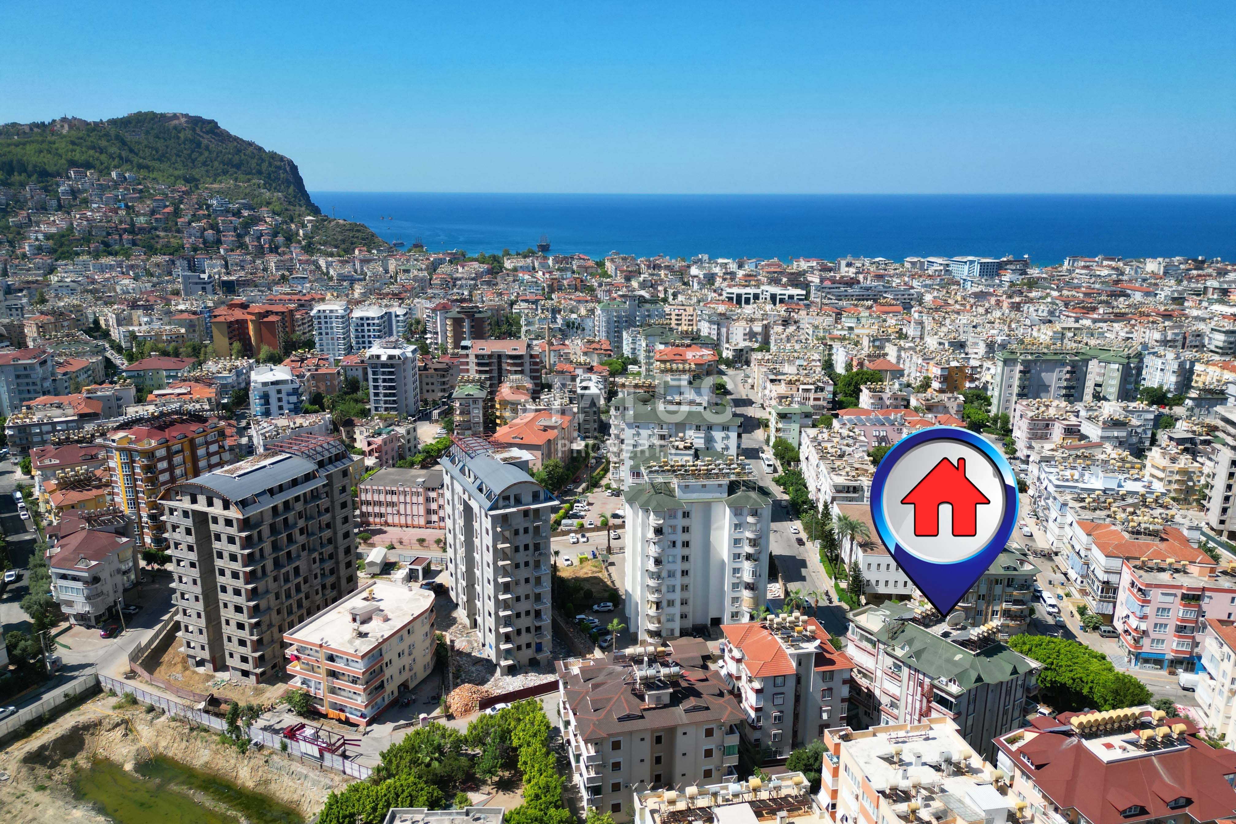 Квартира 1+1 со стильным ремонтом в центре Алании, 75м2 фото 9