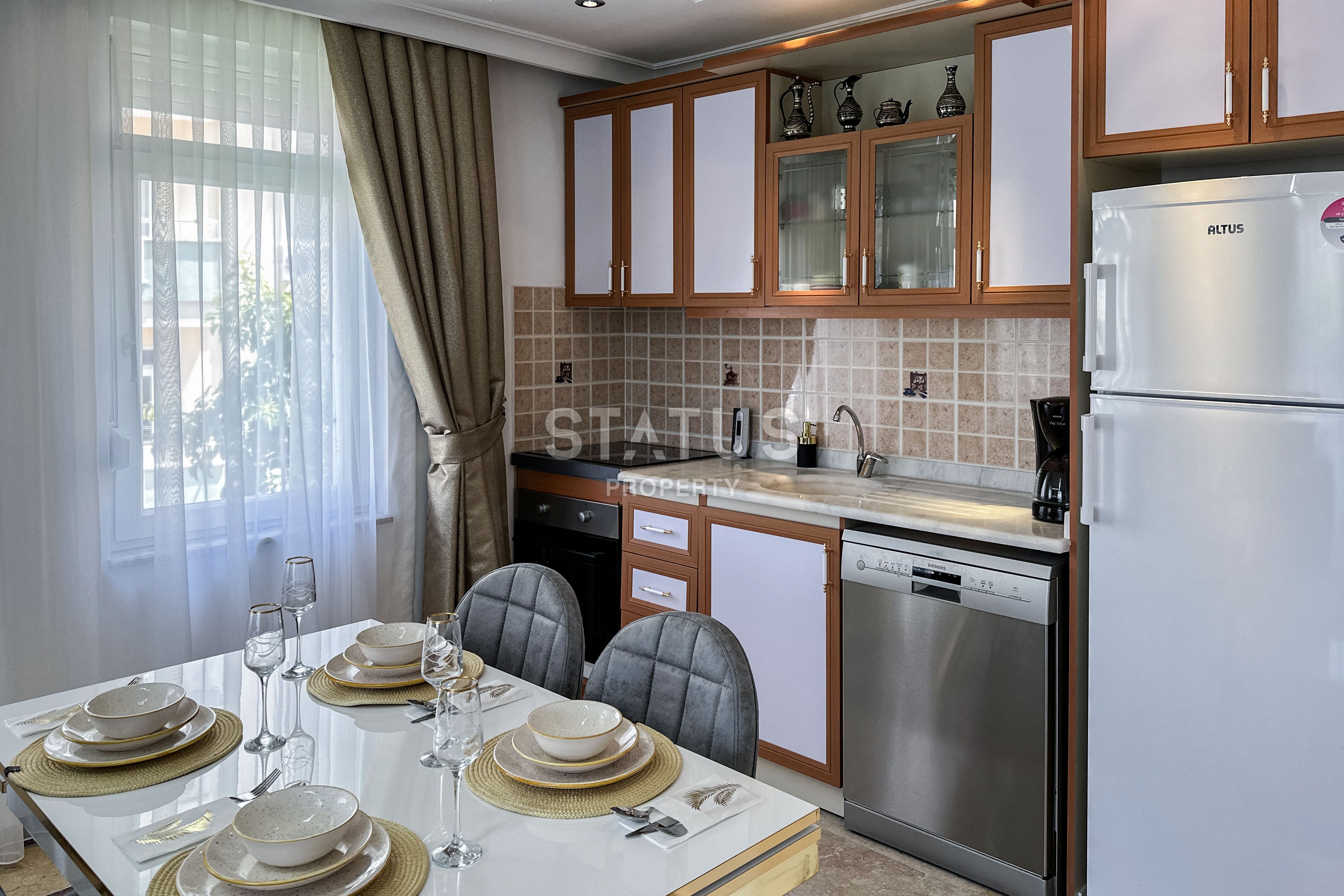 Квартира 1+1 со стильным ремонтом в центре Алании, 75м2 фото 10