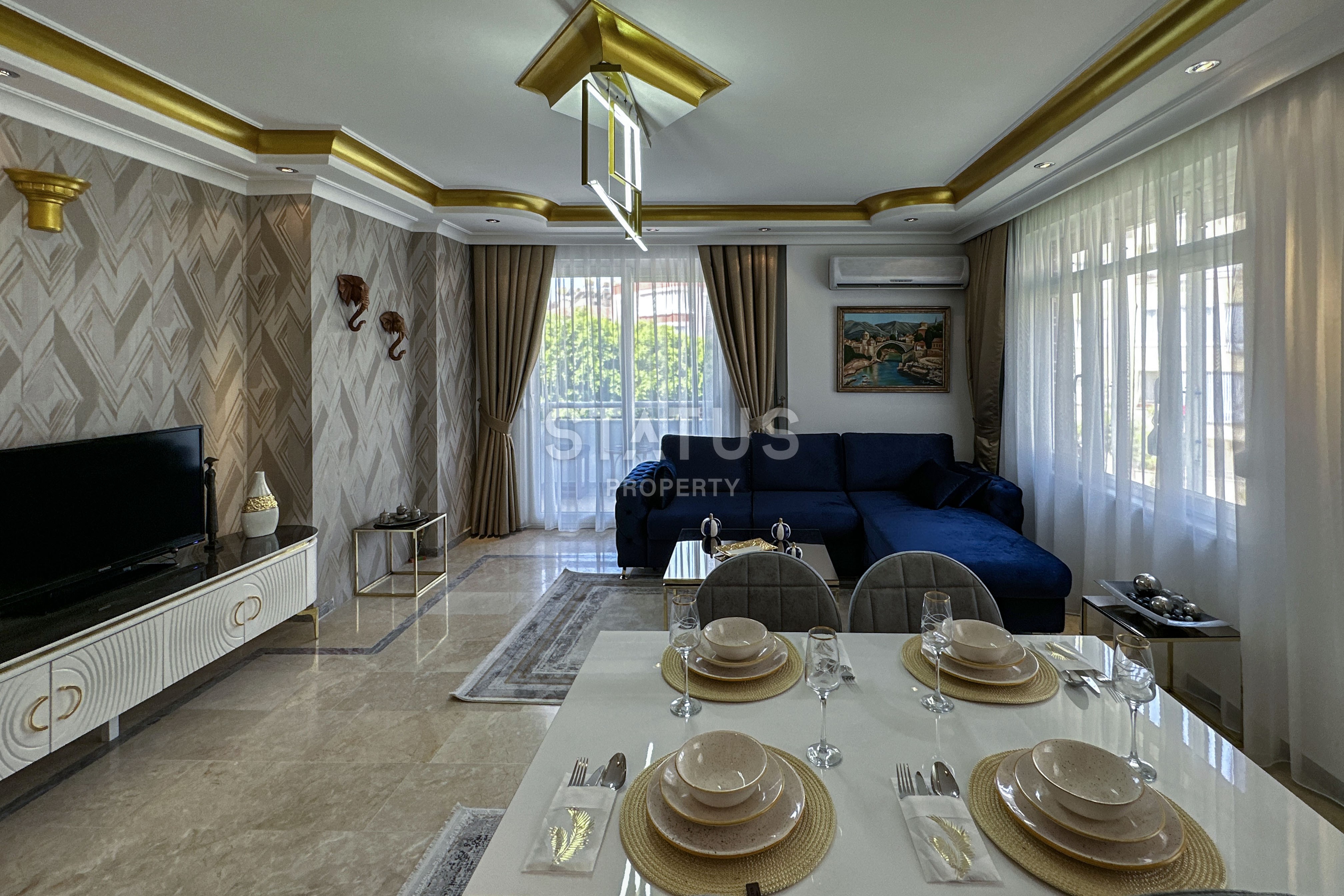 Квартира 1+1 со стильным ремонтом в центре Алании, 75м2 фото 15