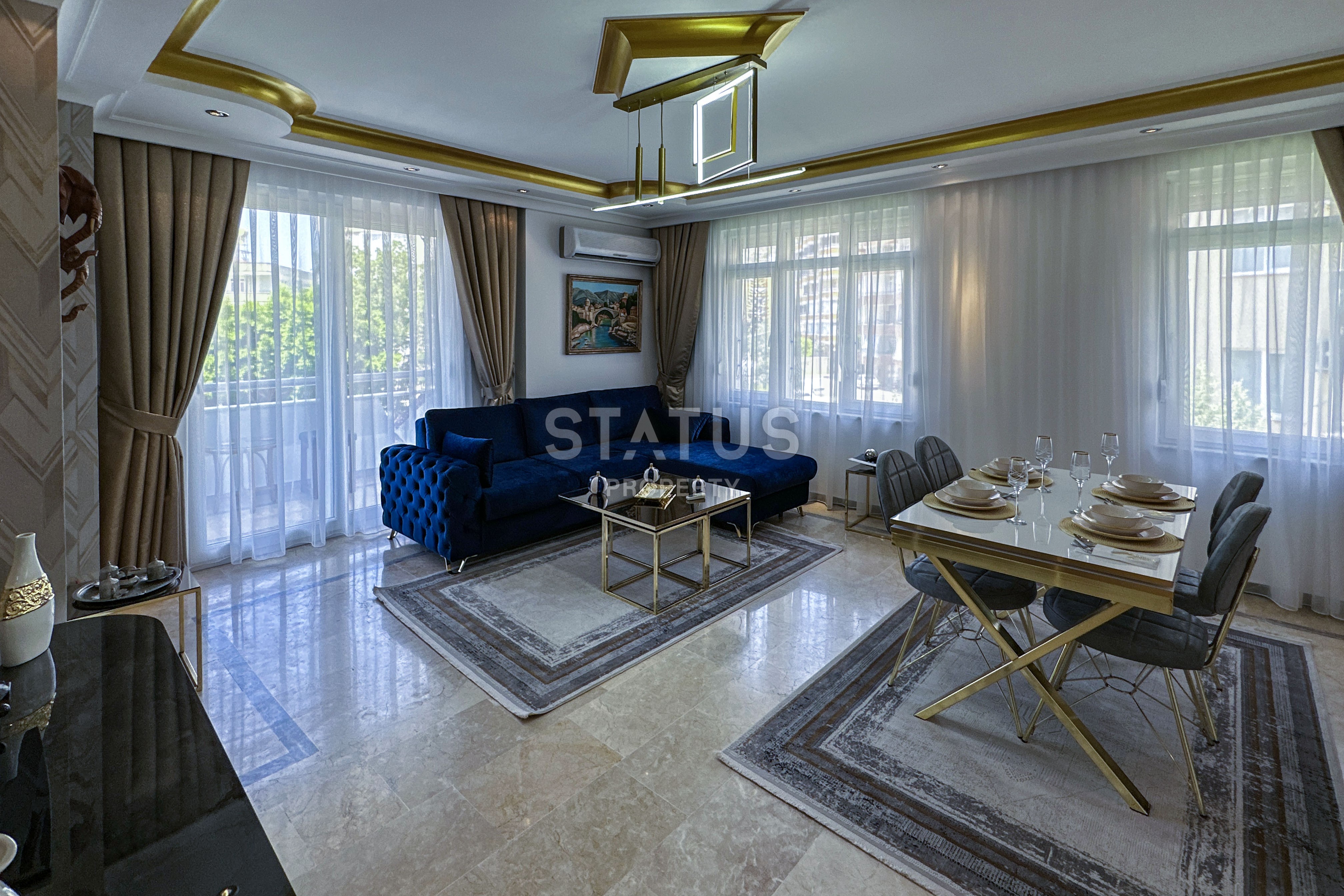 Квартира 1+1 со стильным ремонтом в центре Алании, 75м2 фото 24