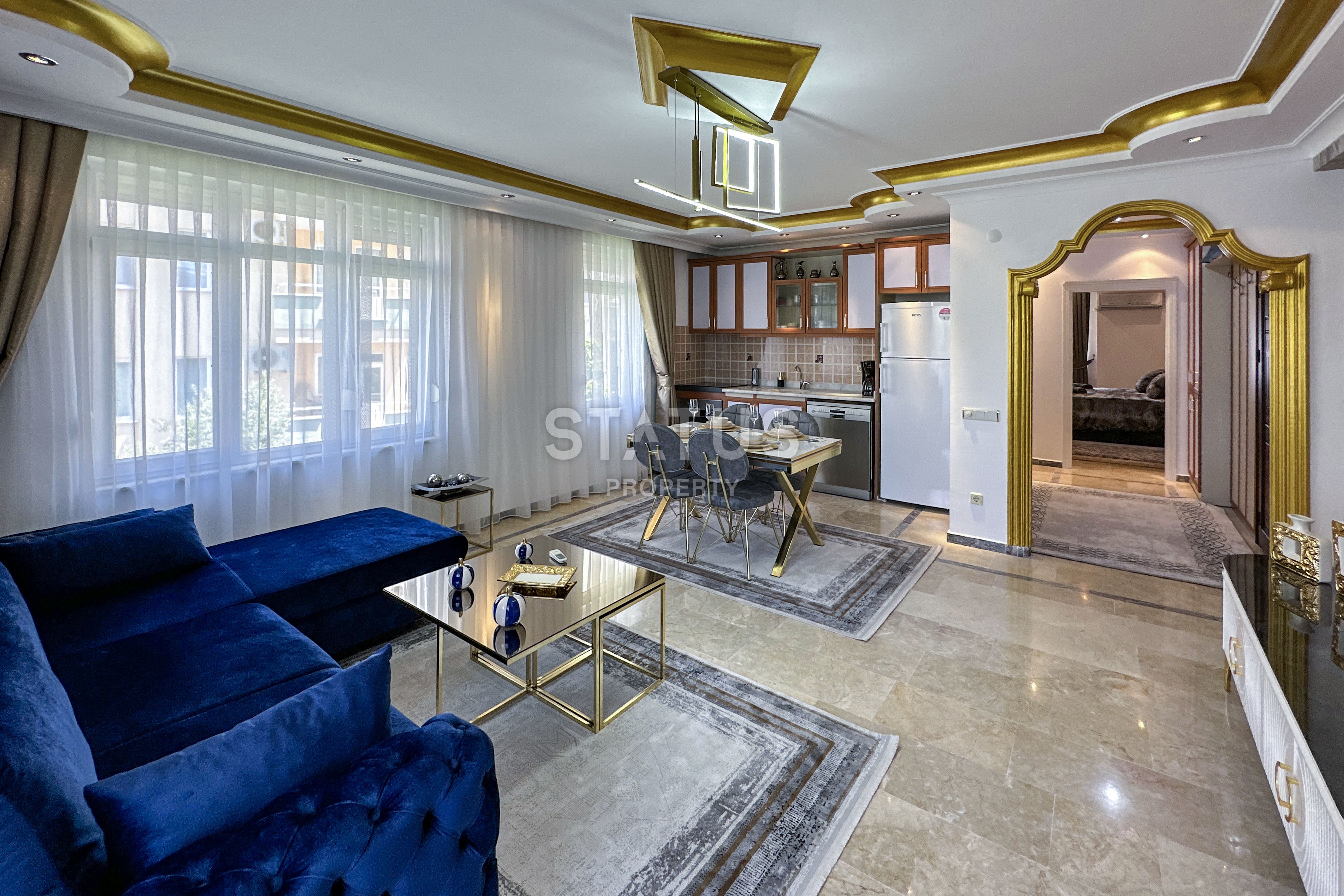 Квартира 1+1 со стильным ремонтом в центре Алании, 75м2 фото 32