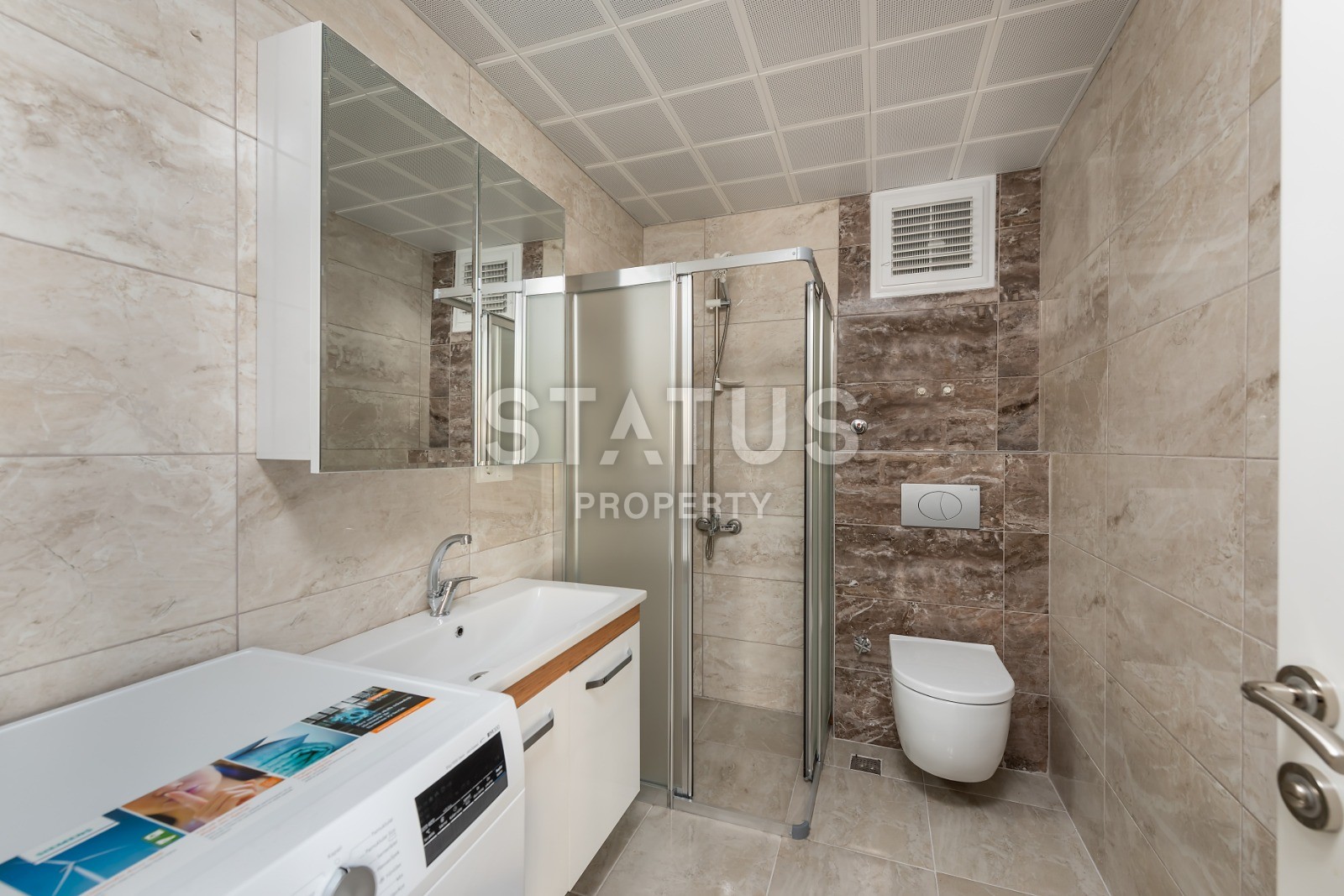 Полноценная 2-хкомнатная квартира в Махмутларе! Новый дом! Хорошая цена! фото 13