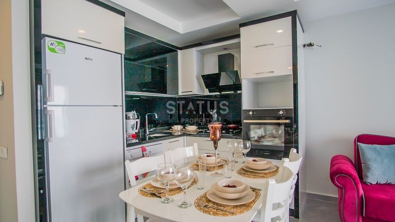 Apartment 1+1 in complex in Mahmutlar district, 55m2 фото 3