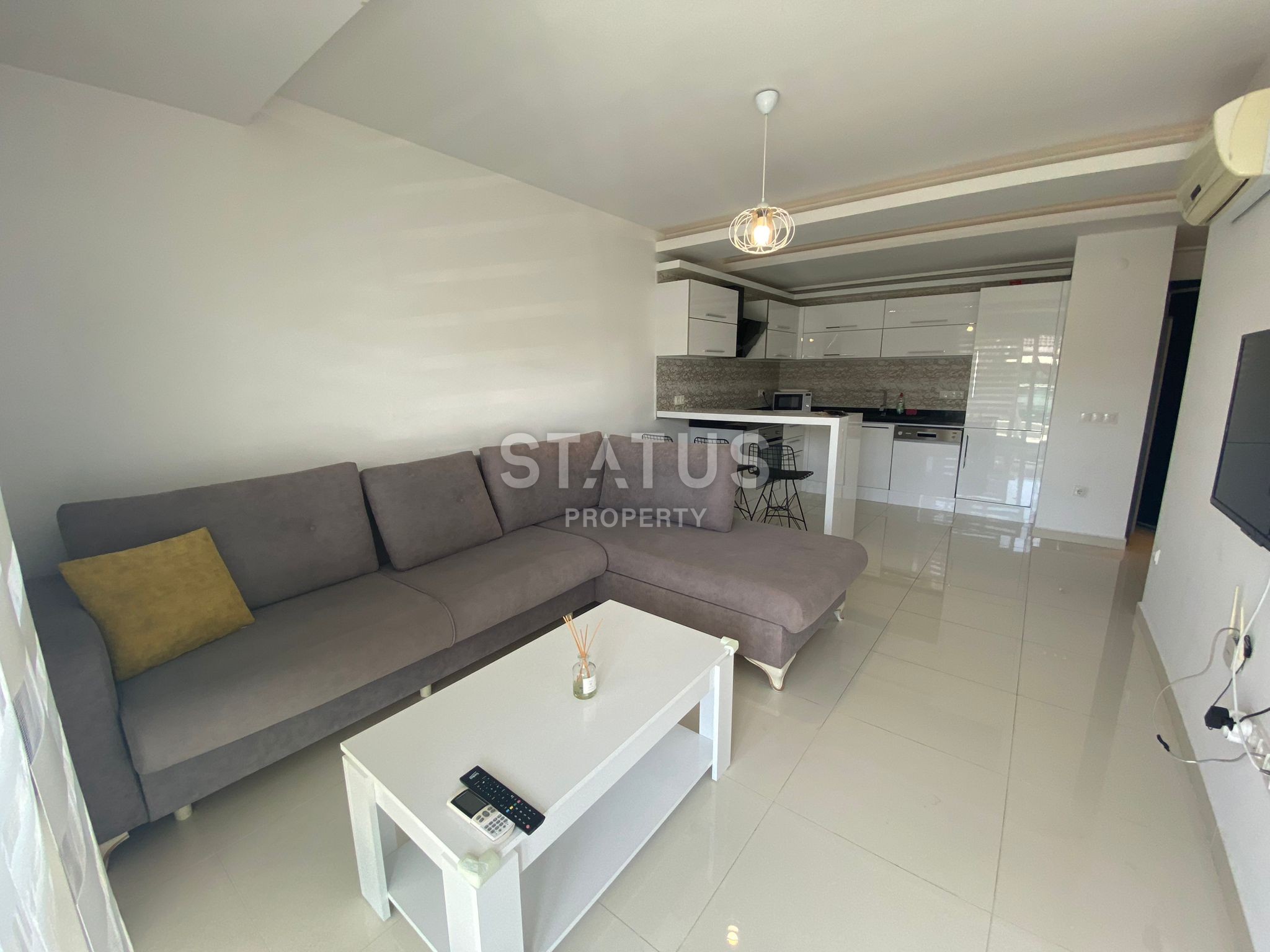 Меблированная двухкомнатная квартира в лучшем жилом комплексе на Клеопатре, 60 м2 фото 3