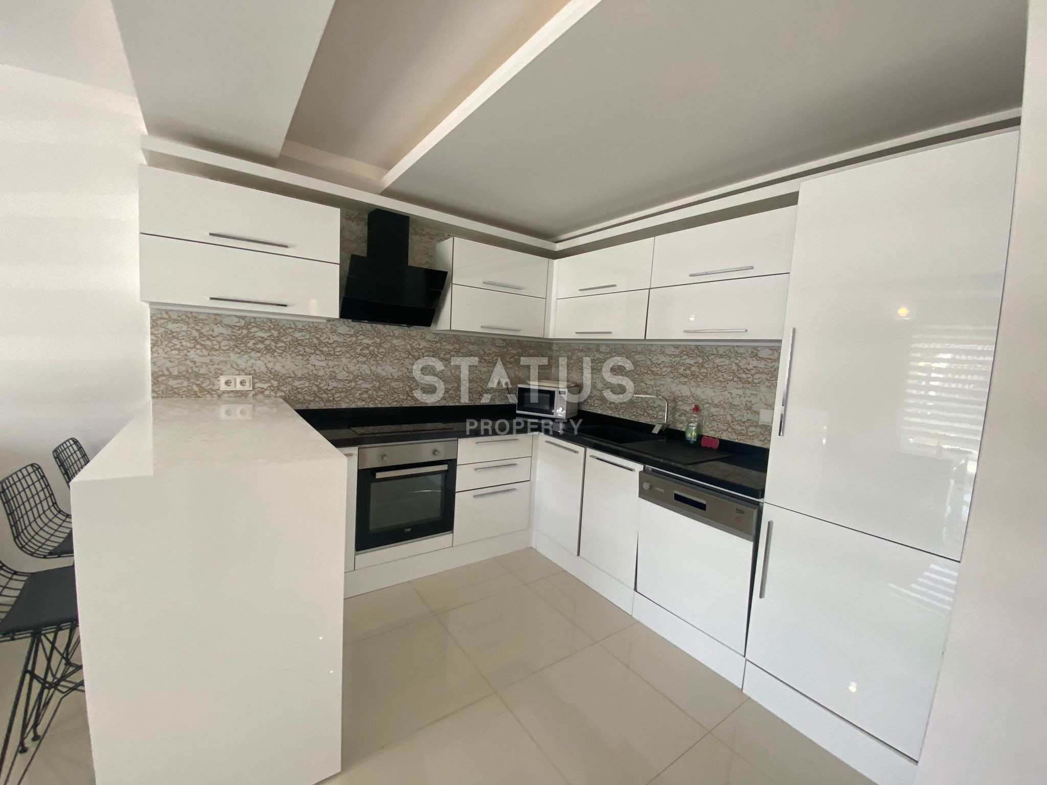 Меблированная двухкомнатная квартира в лучшем жилом комплексе на Клеопатре, 60 м2 фото 7