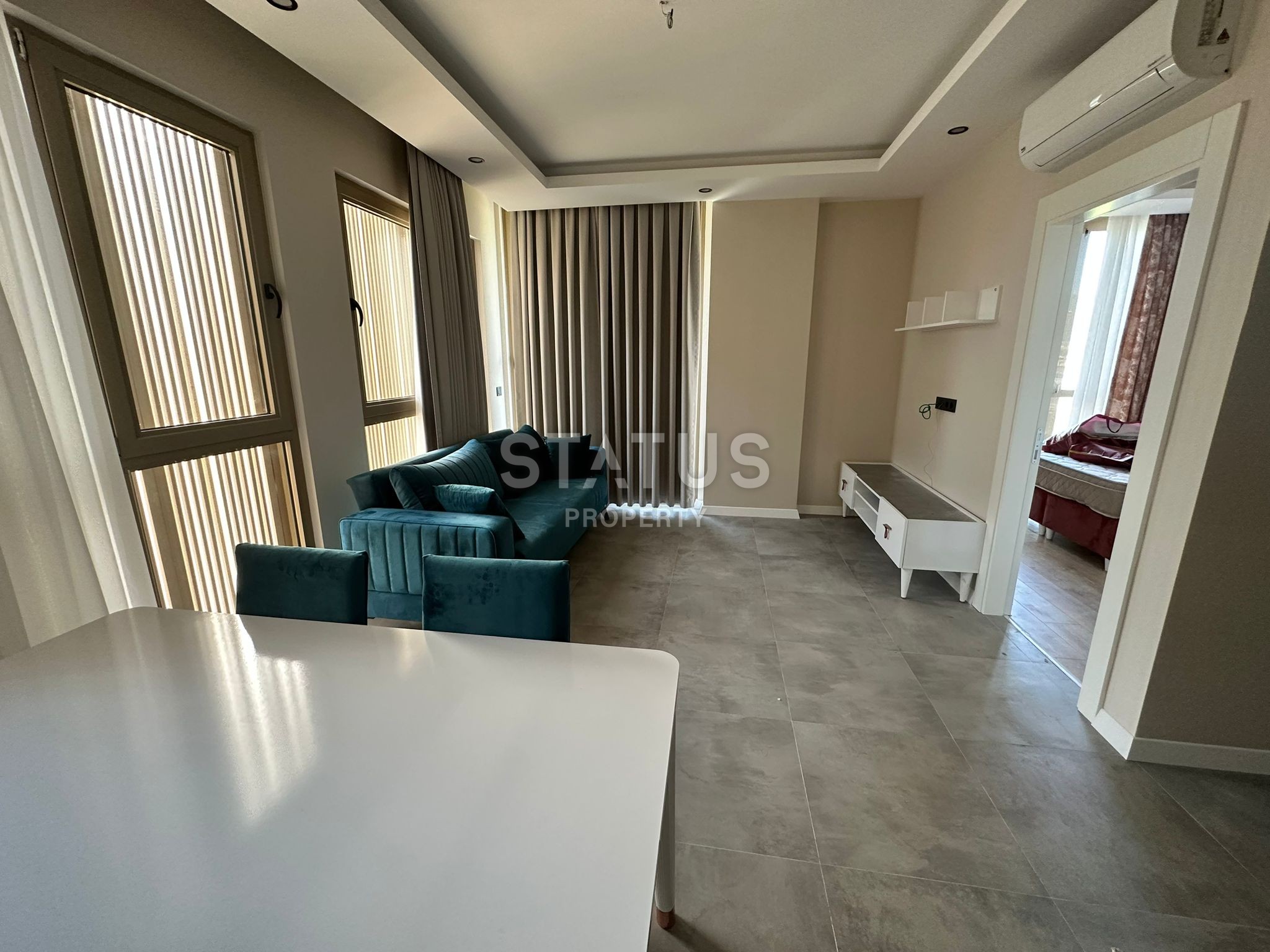 Hot sale! Квартира 1+1 в новом комплексе с видом на горы в районе Каргыджак, 60 м2 фото 2