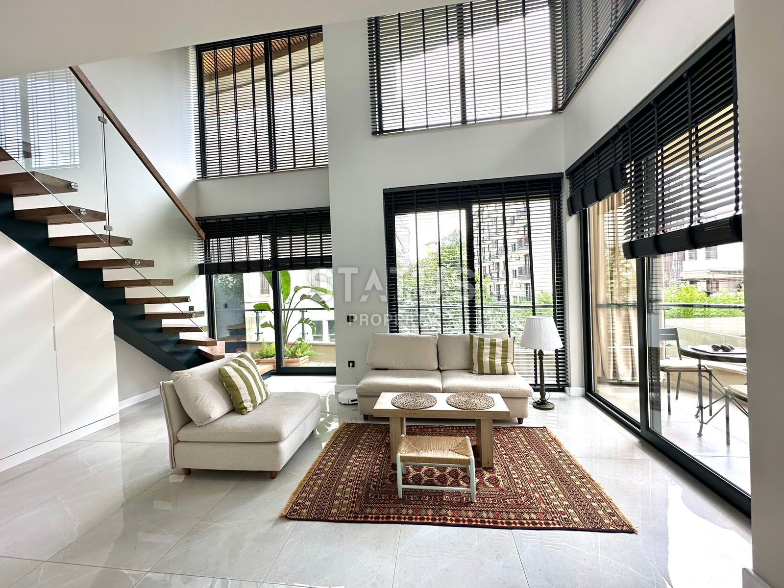 Duplex loft apartment on Cleopatra beach, 65m2 in a new complex, 65m2 фото 17