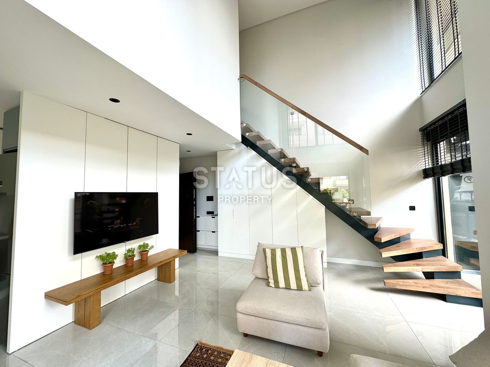 Duplex loft apartment on Cleopatra beach, 65m2 in a new complex, 65m2 фото 23