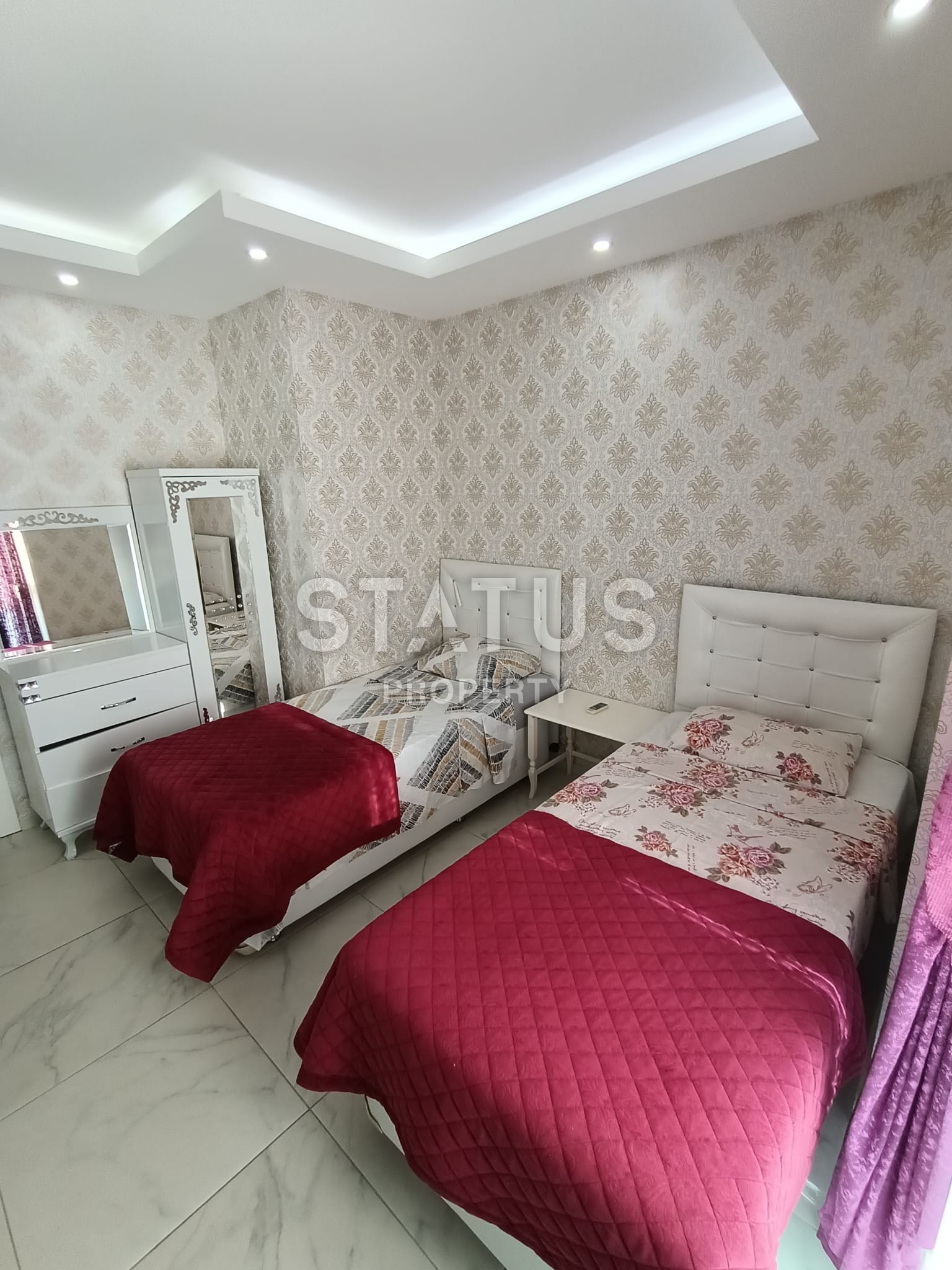 Уютные трехкомнатные апартаменты ждут своих гостей, в Махмутлар. фото 4