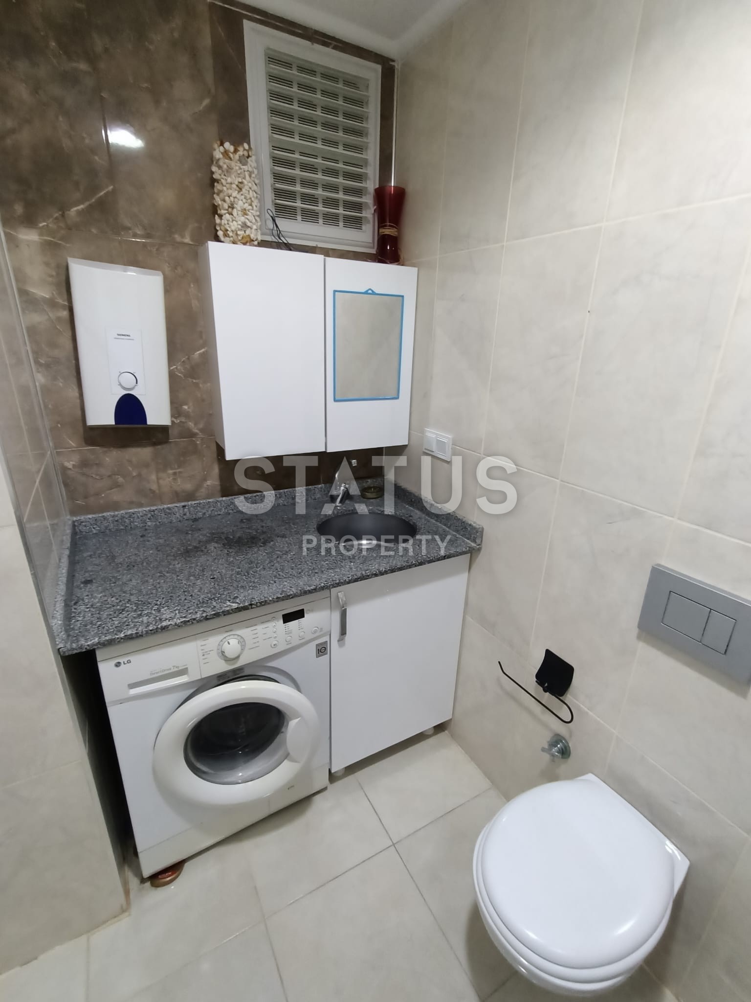 Уютные трехкомнатные апартаменты ждут своих гостей, в Махмутлар. фото 10