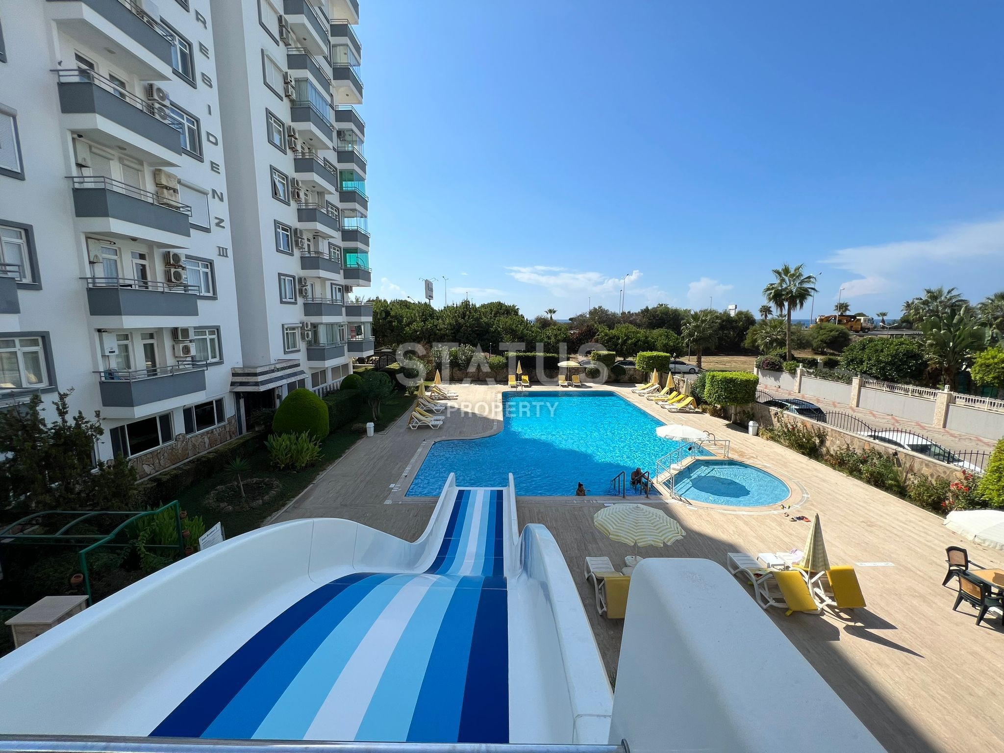 Апартаменты 2+1 с видом на море на первой линии в Махмутларе, 125м2 фото 4