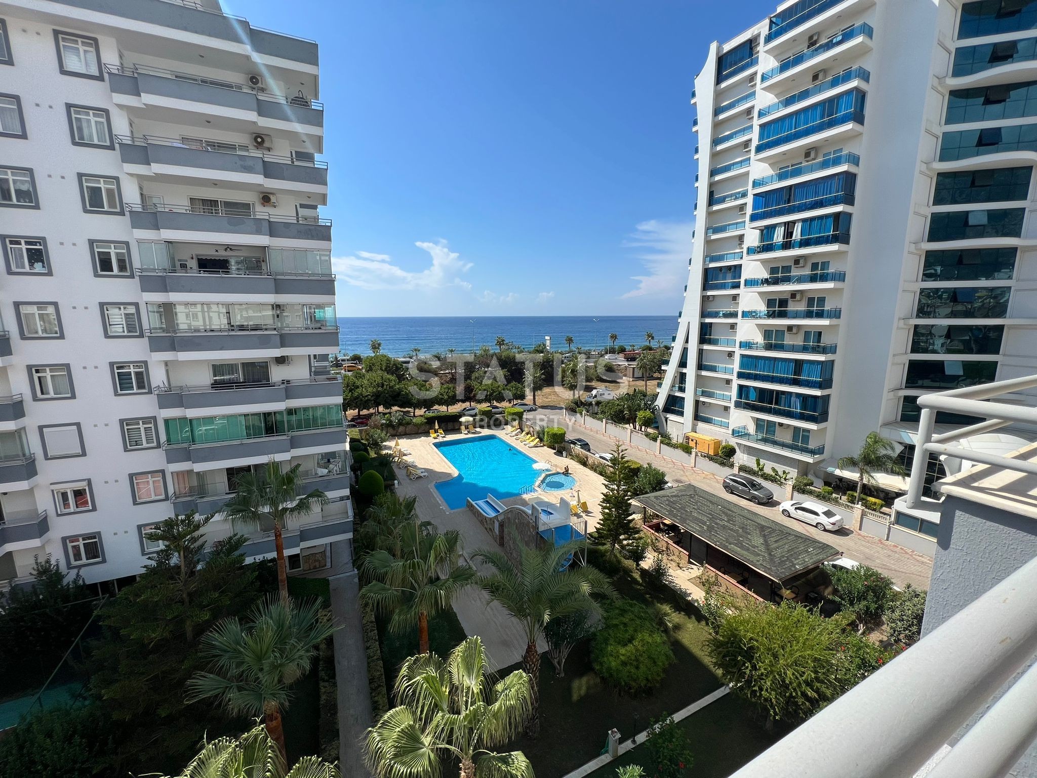 Апартаменты 2+1 с видом на море на первой линии в Махмутларе, 125м2 фото 8