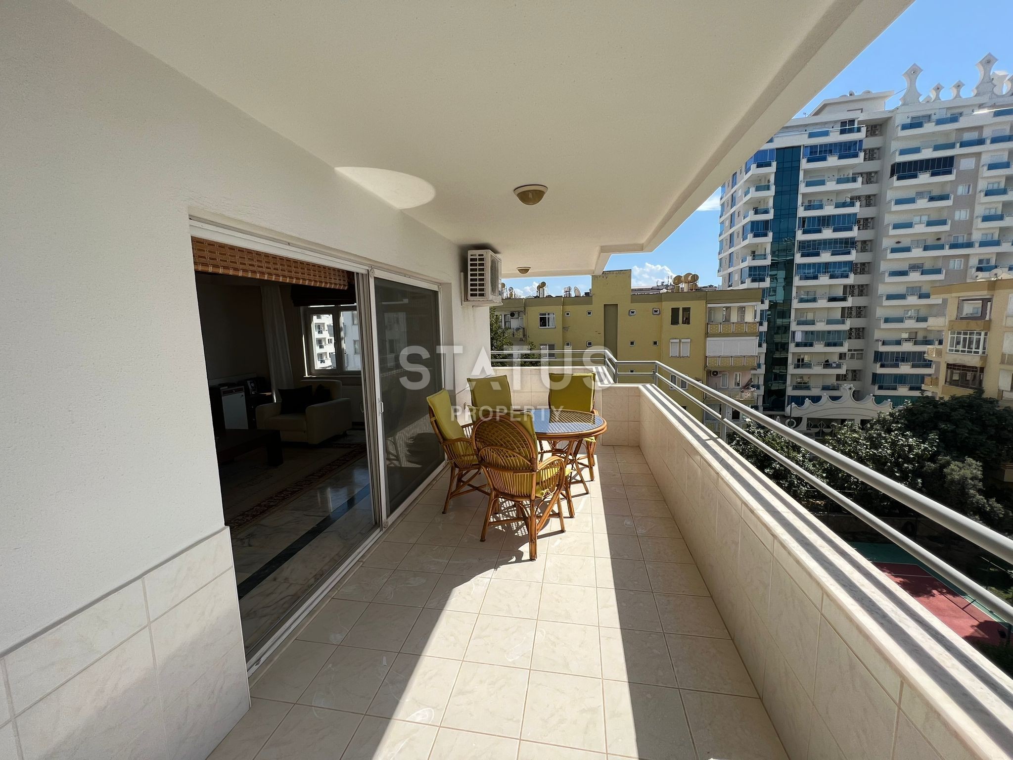 Апартаменты 2+1 с видом на море на первой линии в Махмутларе, 125м2 фото 12