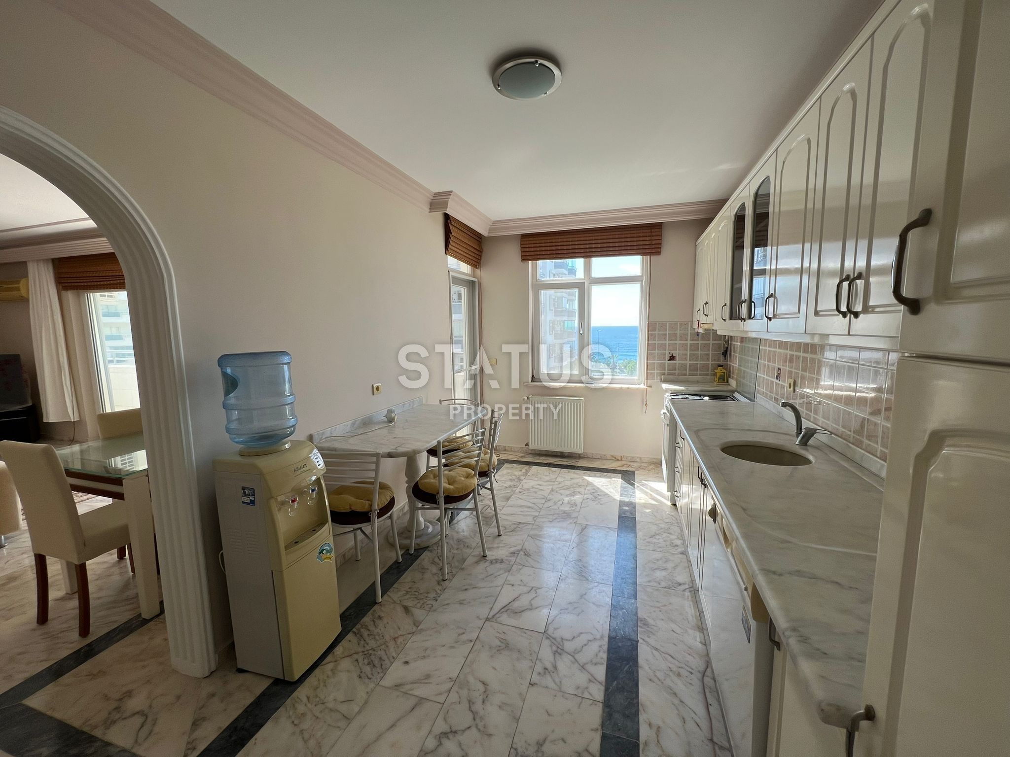 Апартаменты 2+1 с видом на море на первой линии в Махмутларе, 125м2 фото 19